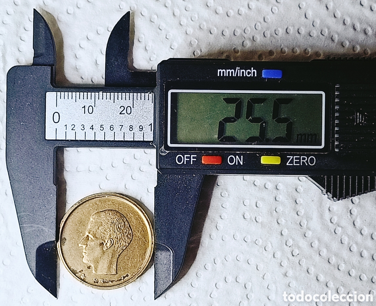 Monedas con errores: Moneda B&eacute;lgica (1980) h&iacute;brido de canto - Foto 10