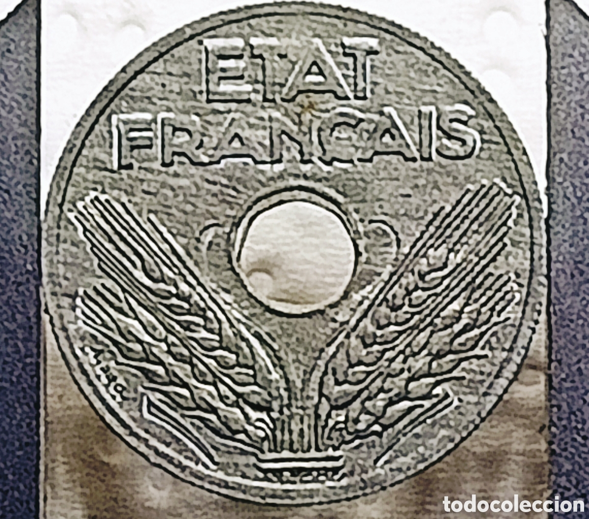 Monedas con errores: Moneda Francia (Vichy 1941) error - Foto 2