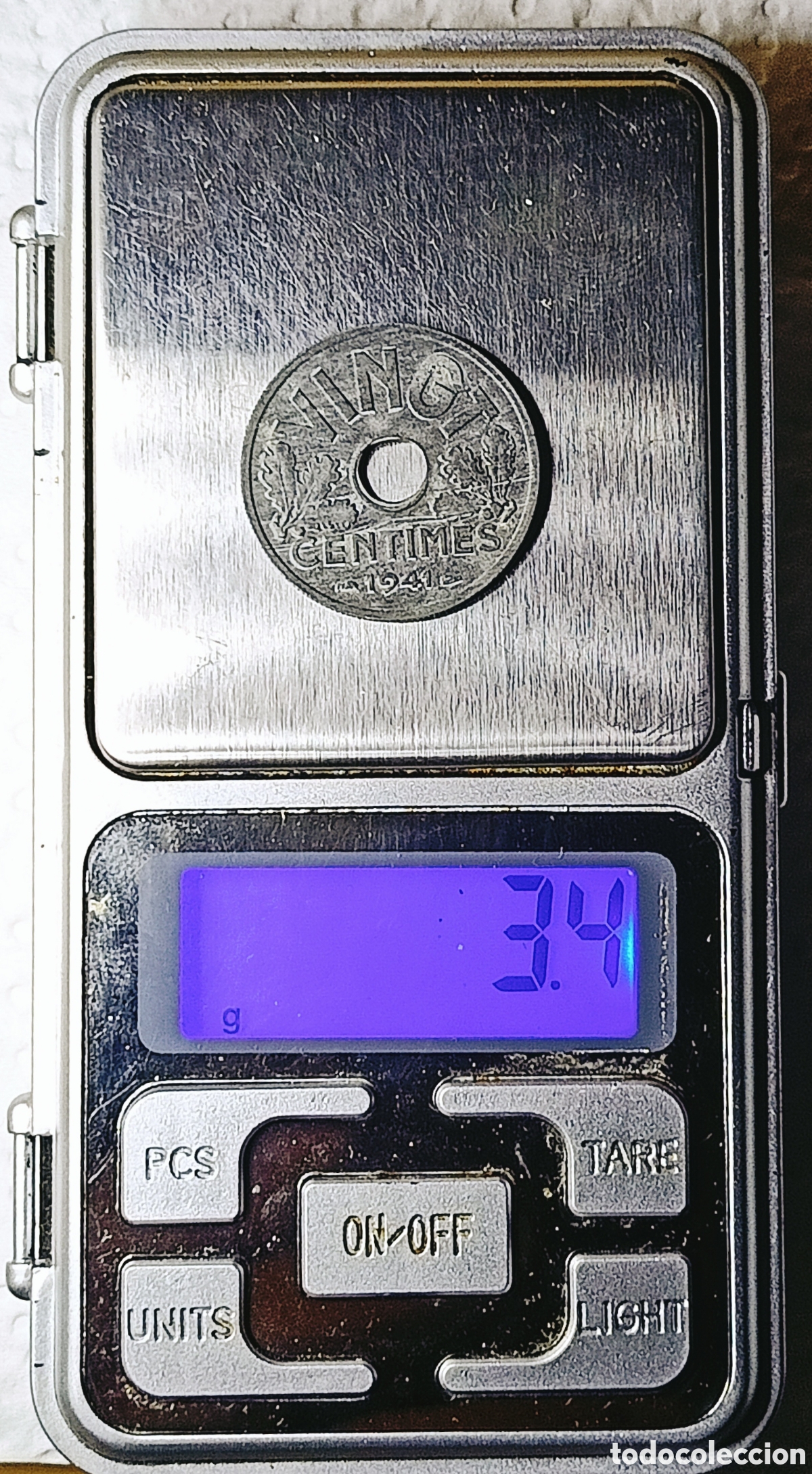 Monedas con errores: Moneda Francia (Vichy 1941) error - Foto 9