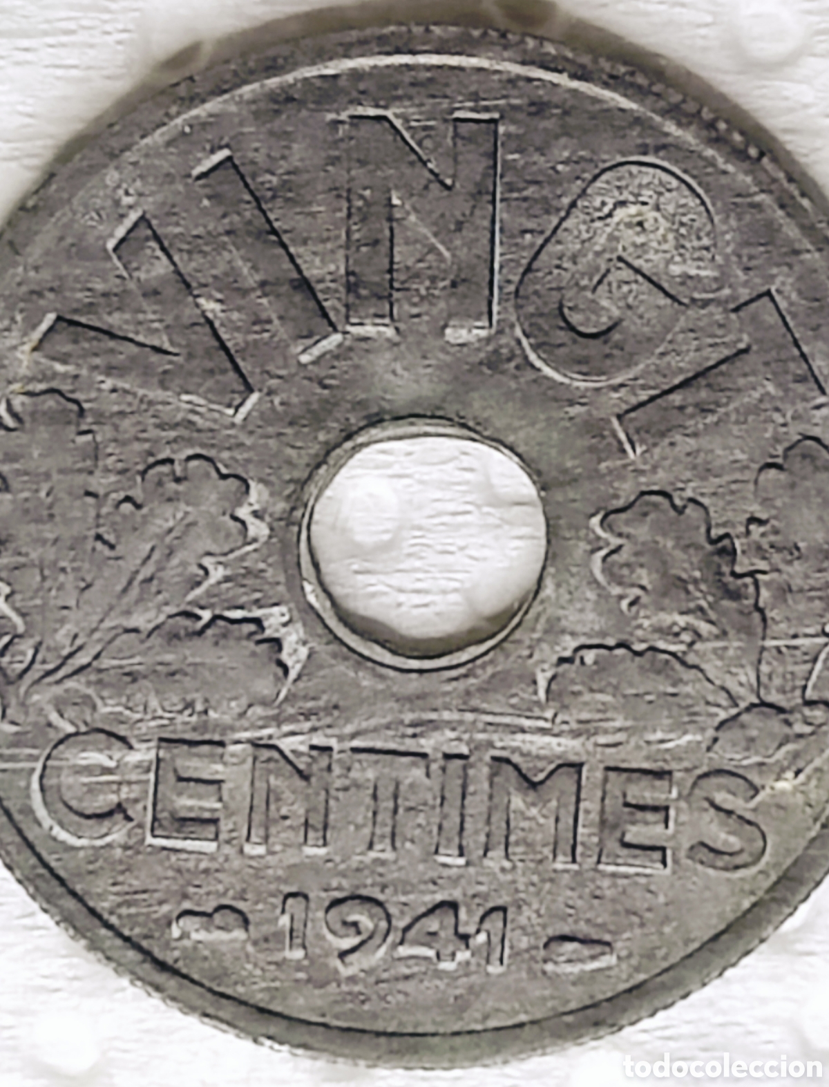 Monedas con errores: Moneda Francia (Vichy 1941) error - Foto 13