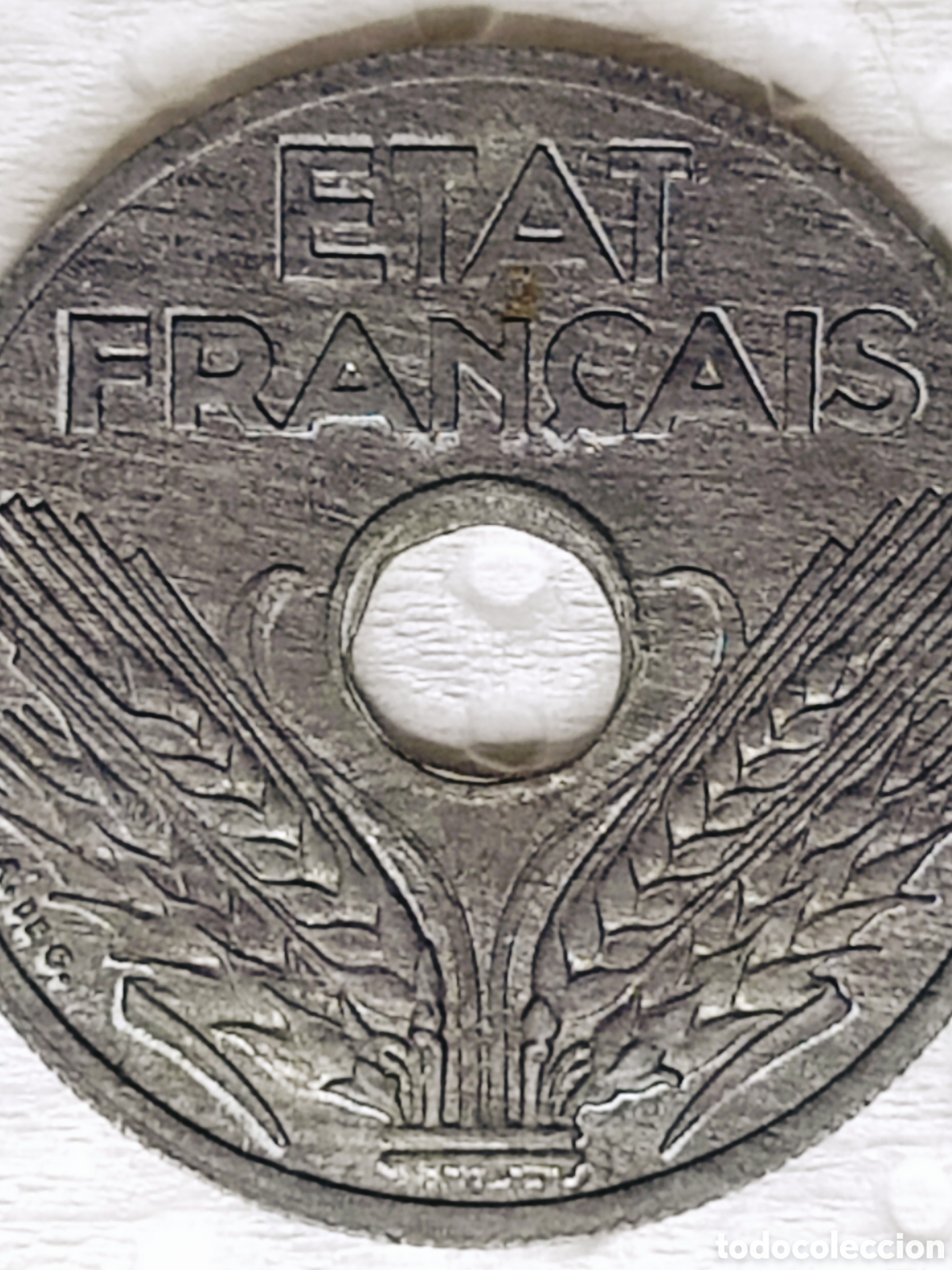 Monedas con errores: Moneda Francia (Vichy 1941) error - Foto 15