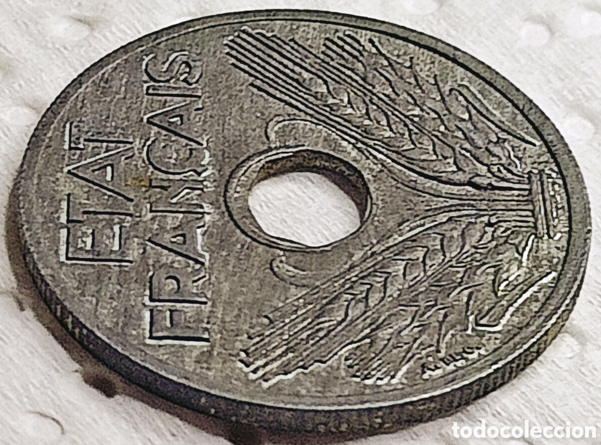 Monedas con errores: Moneda Francia (Vichy 1941) error - Foto 28