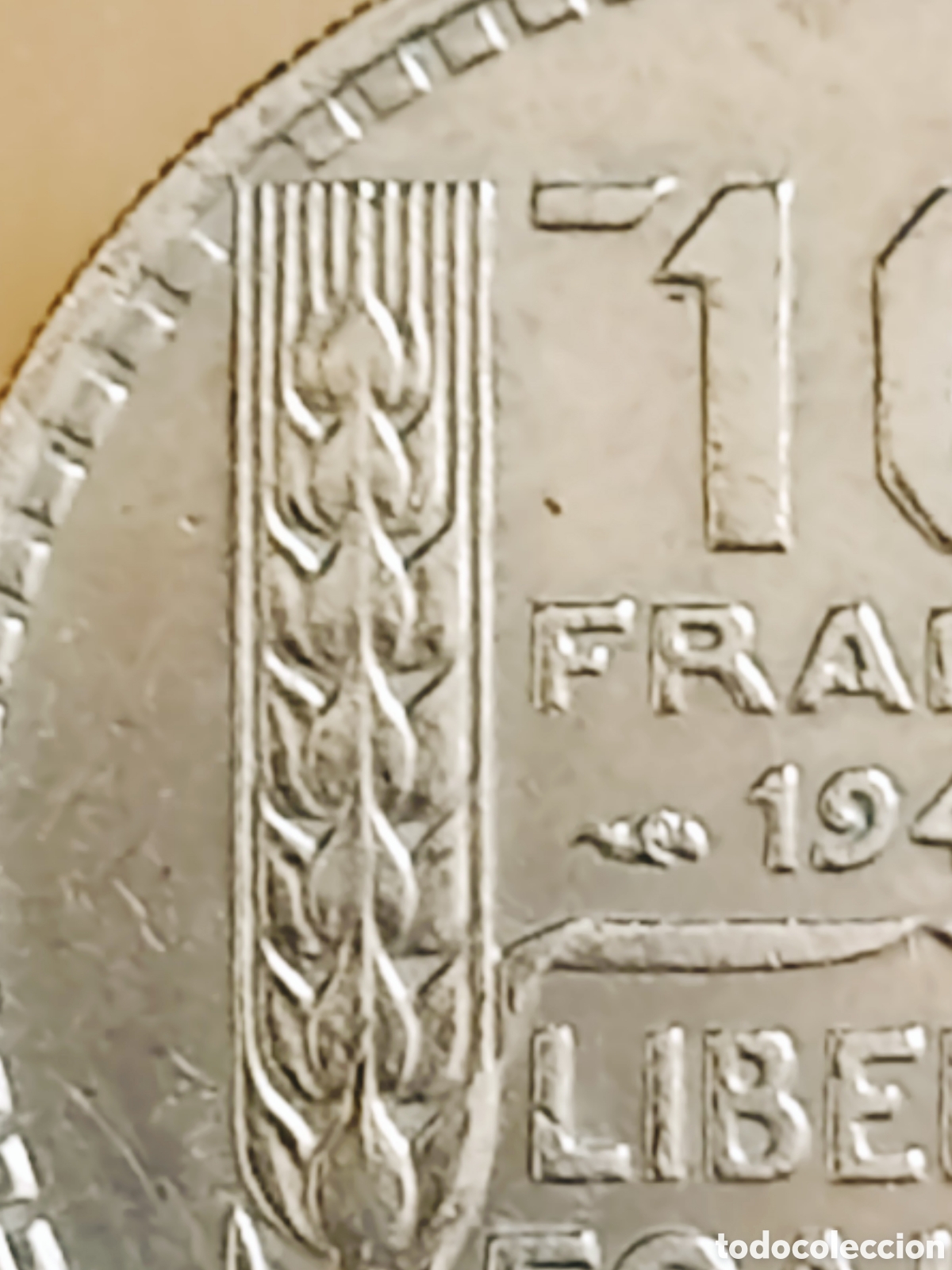 Monedas con errores: Moneda Francia (1948) error de acu&ntilde;aci&oacute;n - Foto 12