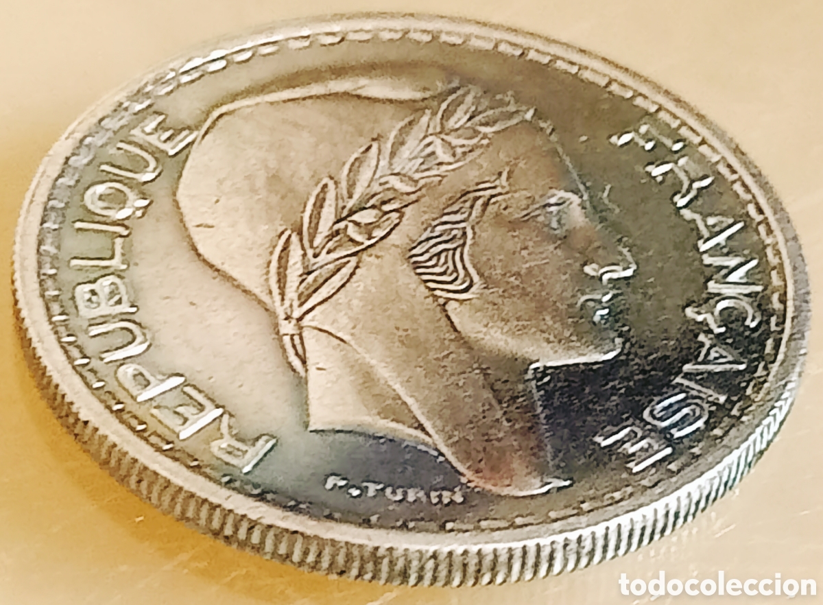 Monedas con errores: Moneda Francia (1948) error de acu&ntilde;aci&oacute;n - Foto 17