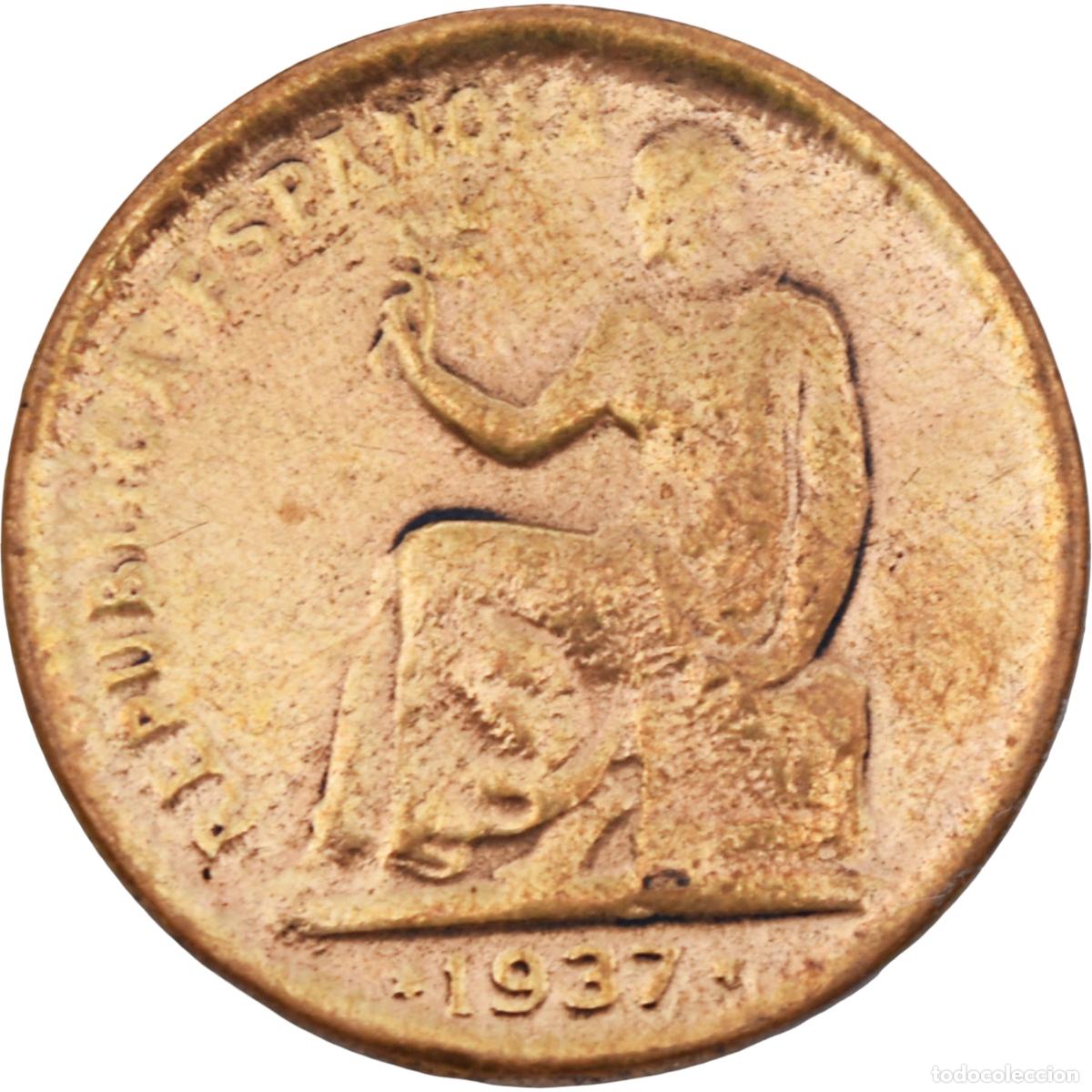 M&uuml;nzen mit Fehlern: Moneda - 50 c&eacute;ntimos 1937 - Espa&ntilde;a