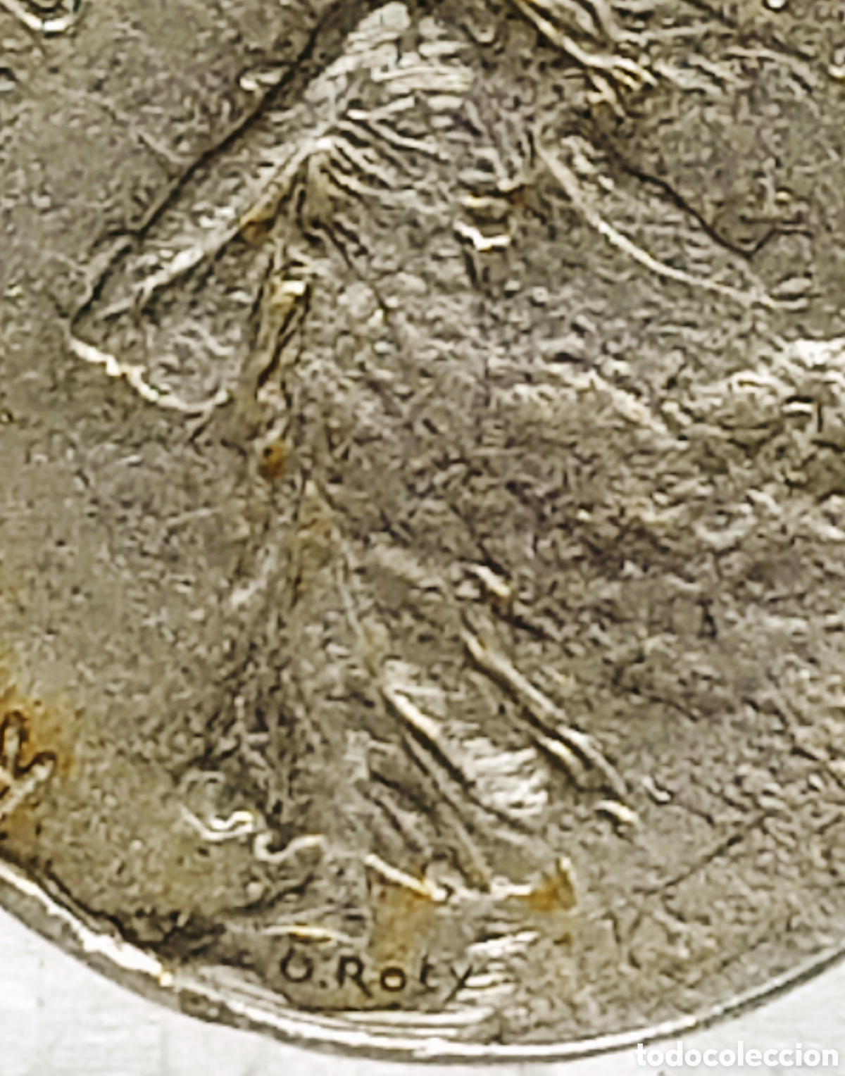 Monedas con errores: Moneda Francia (1977) Error M&uacute;ltiple Mayor - Foto 4