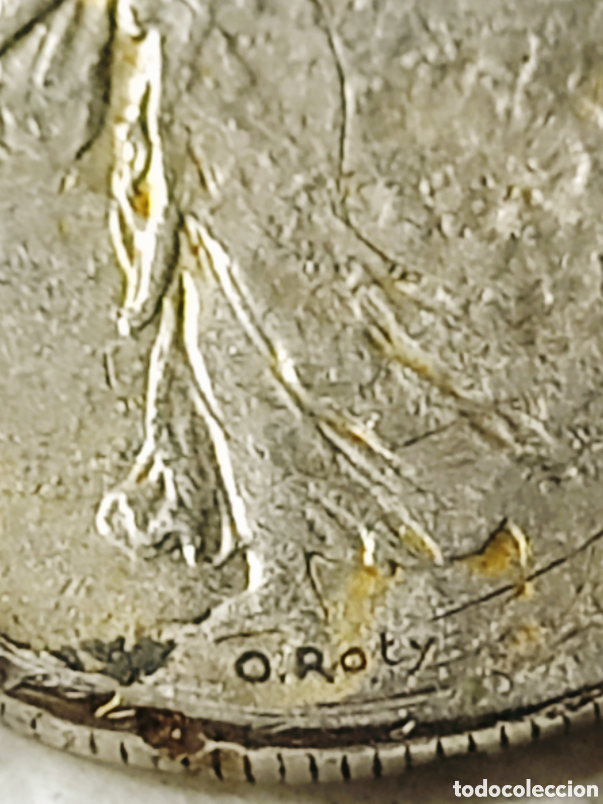 Monedas con errores: Moneda Francia (1977) Error M&uacute;ltiple Mayor - Foto 7