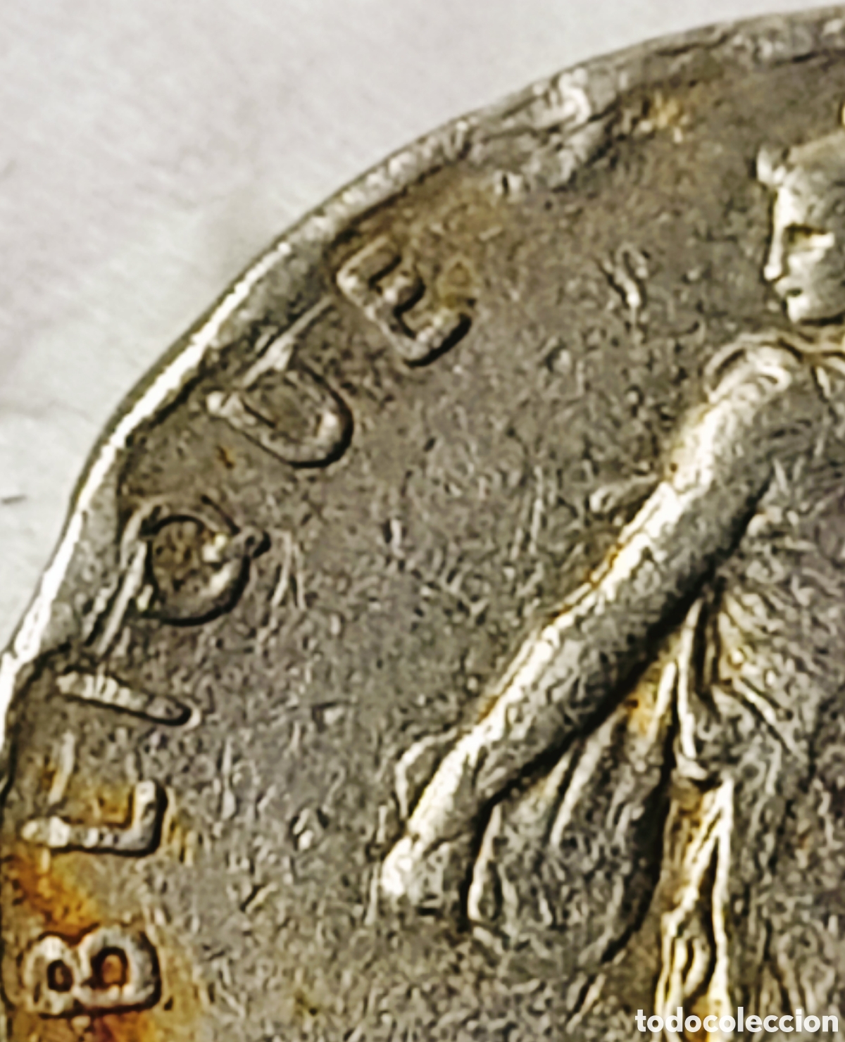 Monedas con errores: Moneda Francia (1977) Error M&uacute;ltiple Mayor - Foto 9