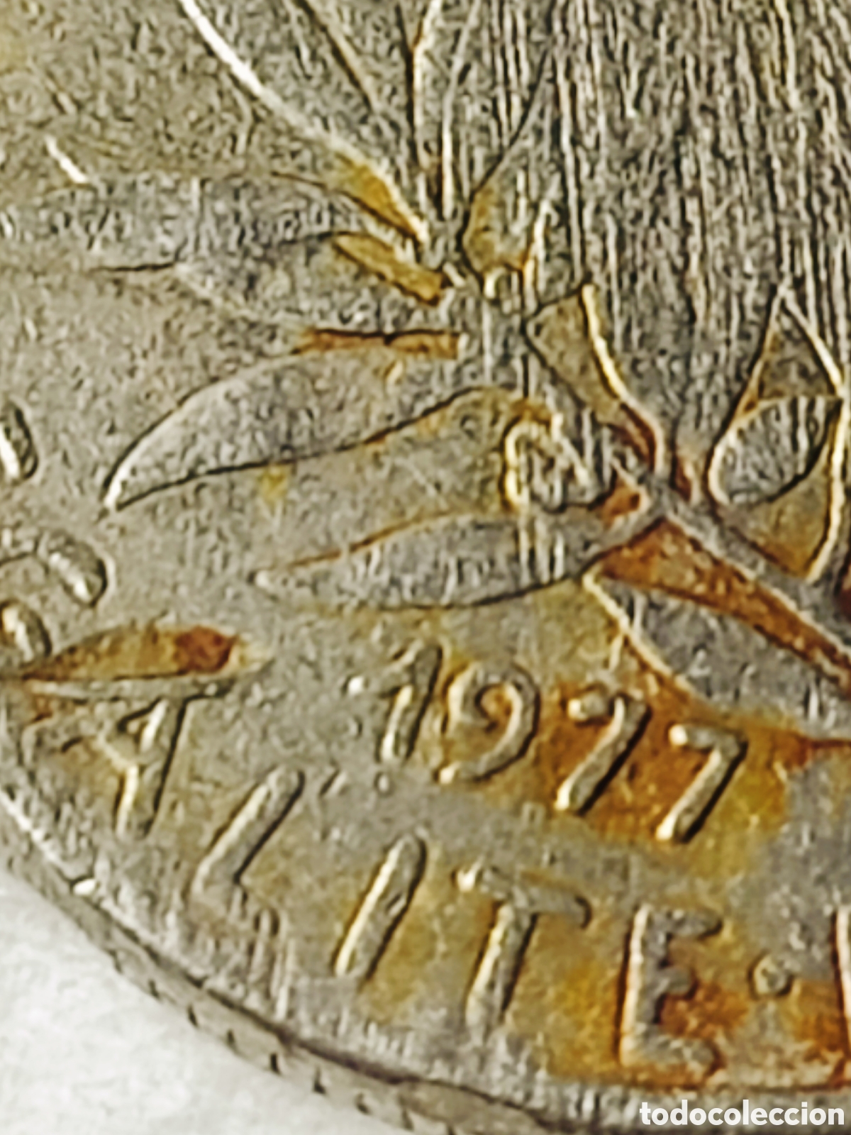 Monedas con errores: Moneda Francia (1977) Error M&uacute;ltiple Mayor - Foto 16