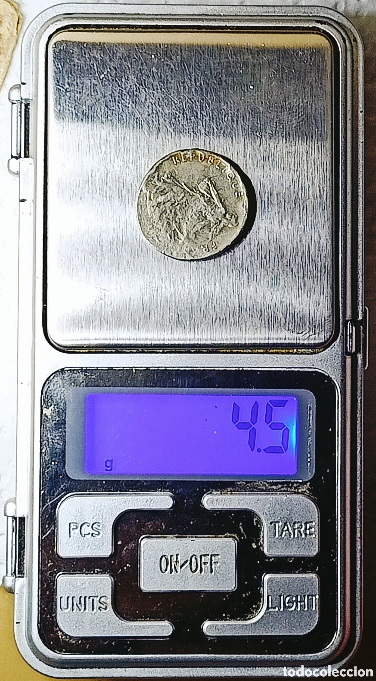Monedas con errores: Moneda Francia (1977) Error M&uacute;ltiple Mayor - Foto 24