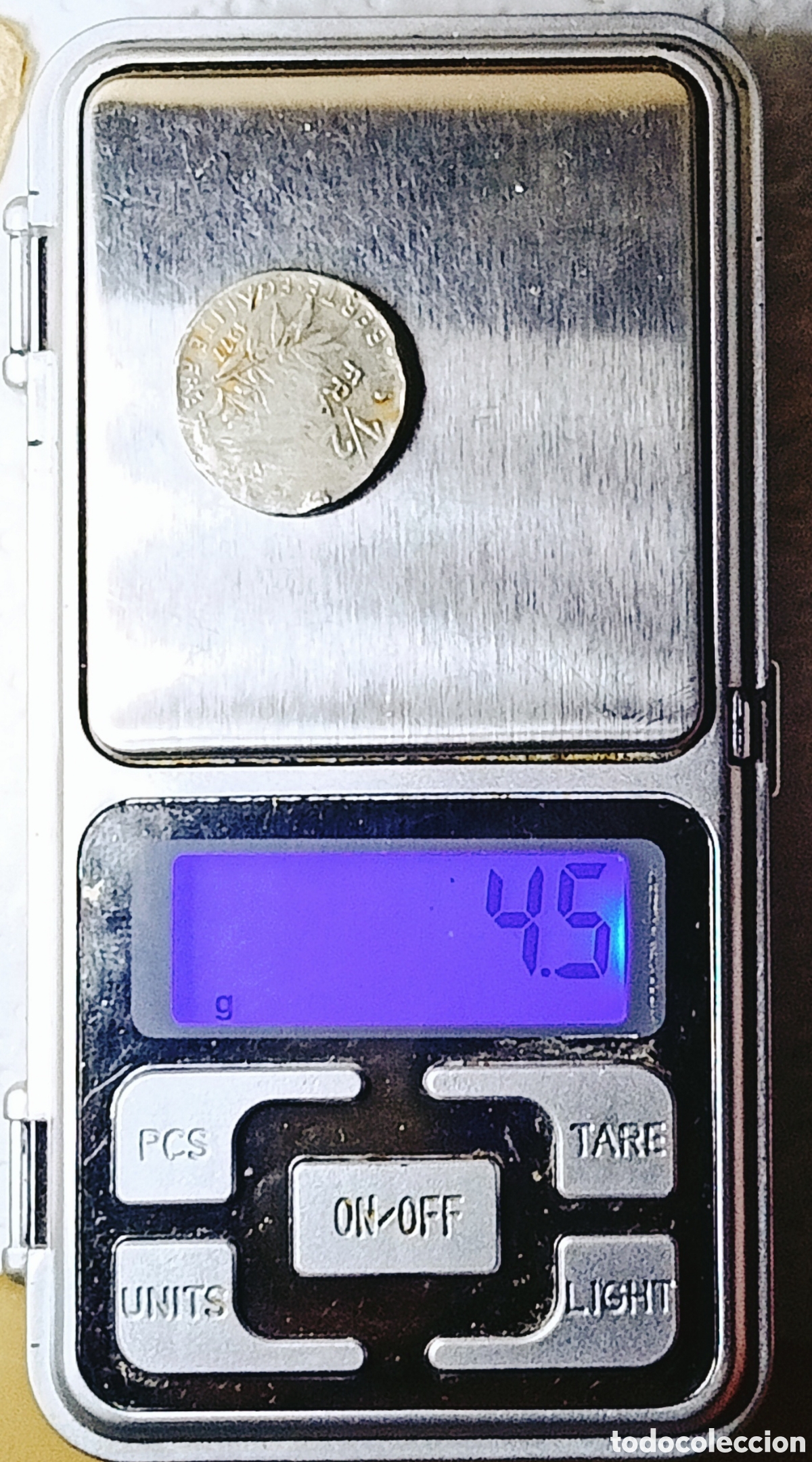 Monedas con errores: Moneda Francia (1977) Error M&uacute;ltiple Mayor - Foto 25