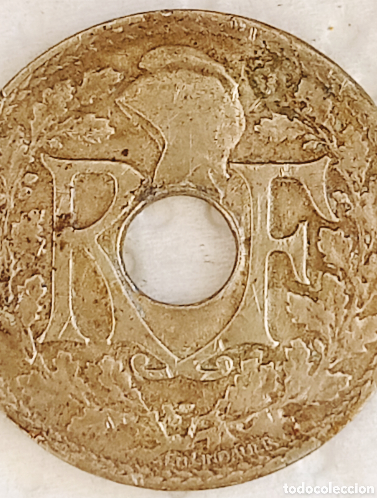 Monedas con errores: Moneda Francia (1923)25Ct- ERROR - Foto 13