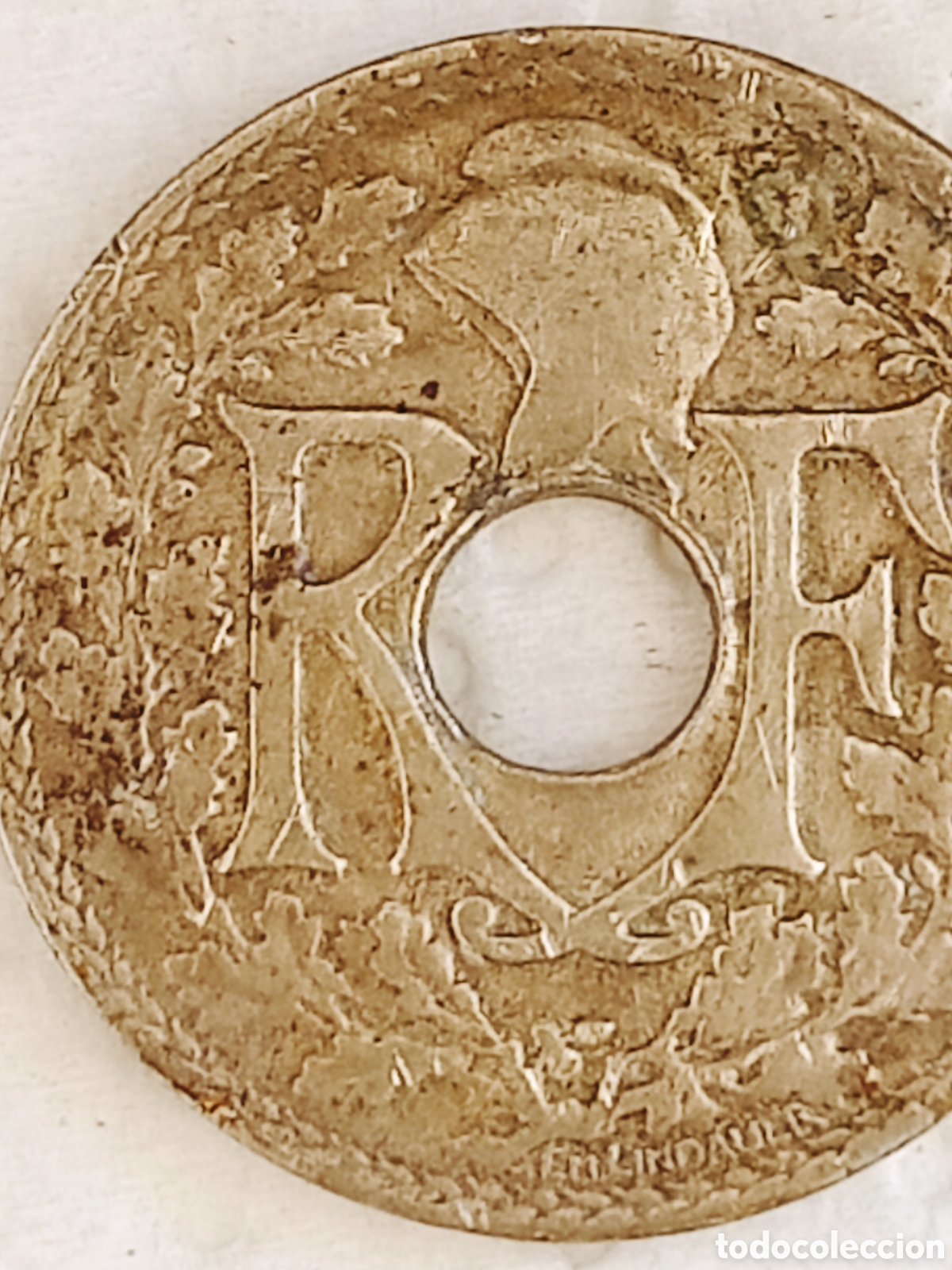 Monedas con errores: Moneda Francia (1923)25Ct- ERROR - Foto 14