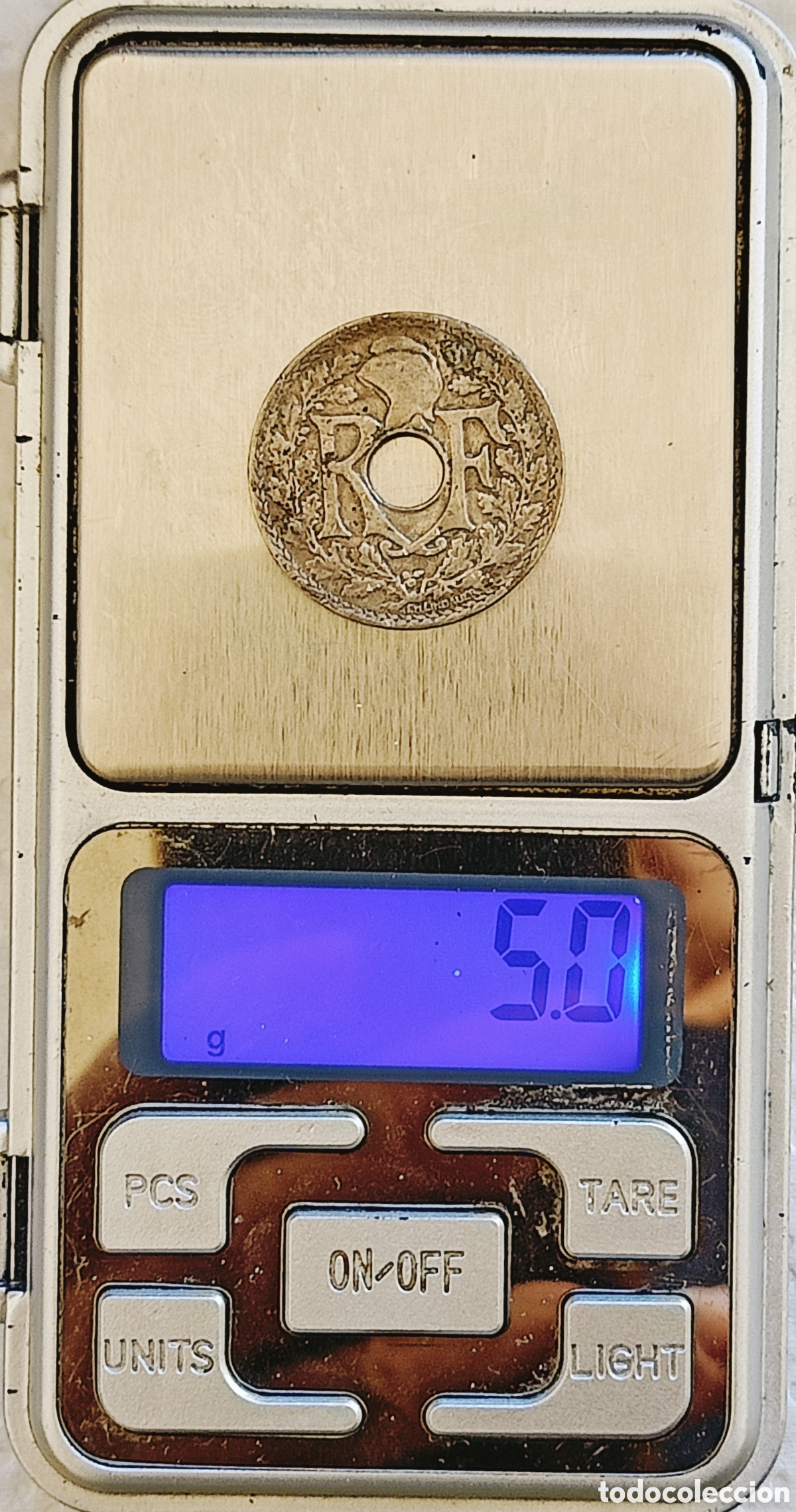 Monedas con errores: Moneda Francia (1923)25Ct- ERROR - Foto 22