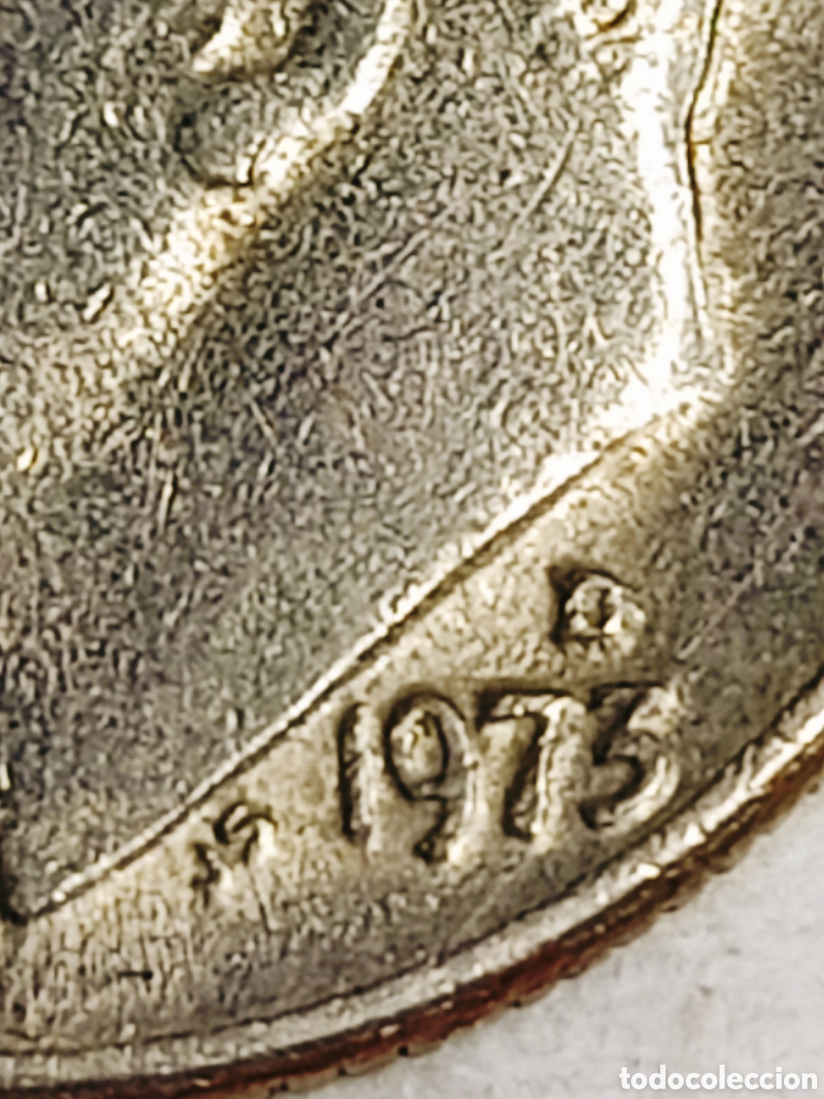 Monedas con errores: Moneda USA (1973*D) error mec&aacute;nico - Foto 5