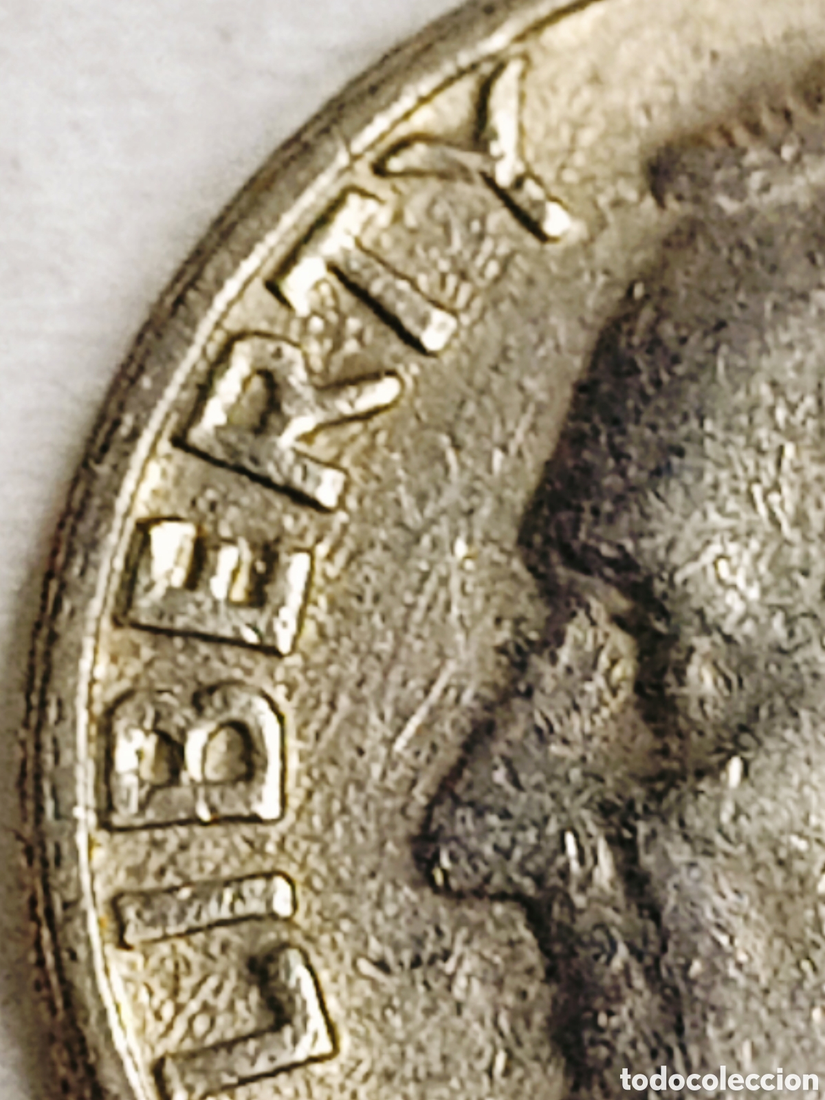 Monedas con errores: Moneda USA (1973*D) error mec&aacute;nico - Foto 7