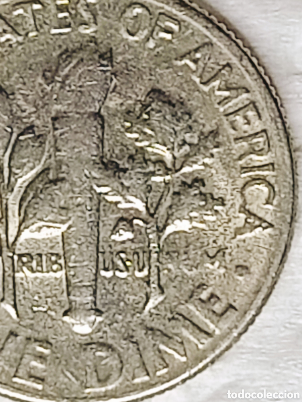 Monedas con errores: Moneda USA (1973*D) error mec&aacute;nico - Foto 12