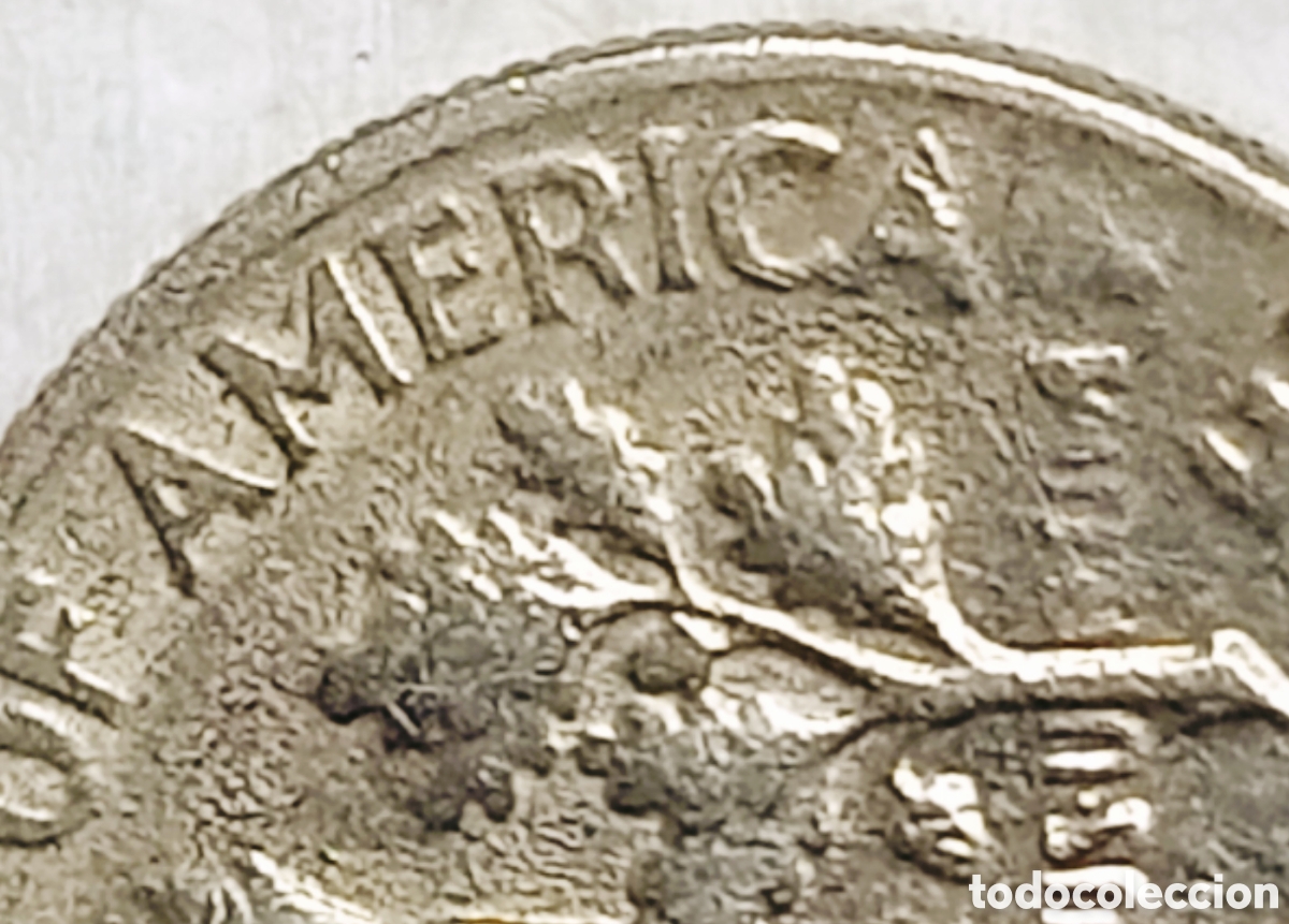Monedas con errores: Moneda USA (1973*D) error mec&aacute;nico - Foto 14