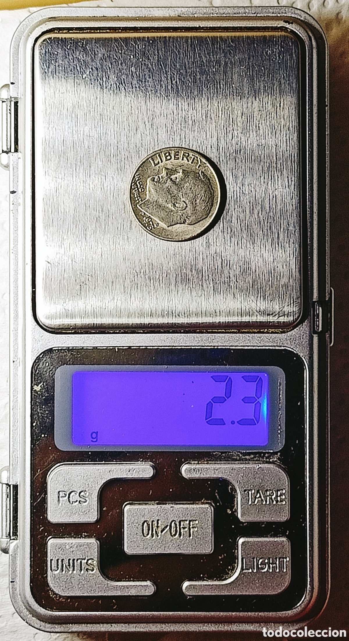Monedas con errores: Moneda USA (1973*D) error mec&aacute;nico - Foto 25