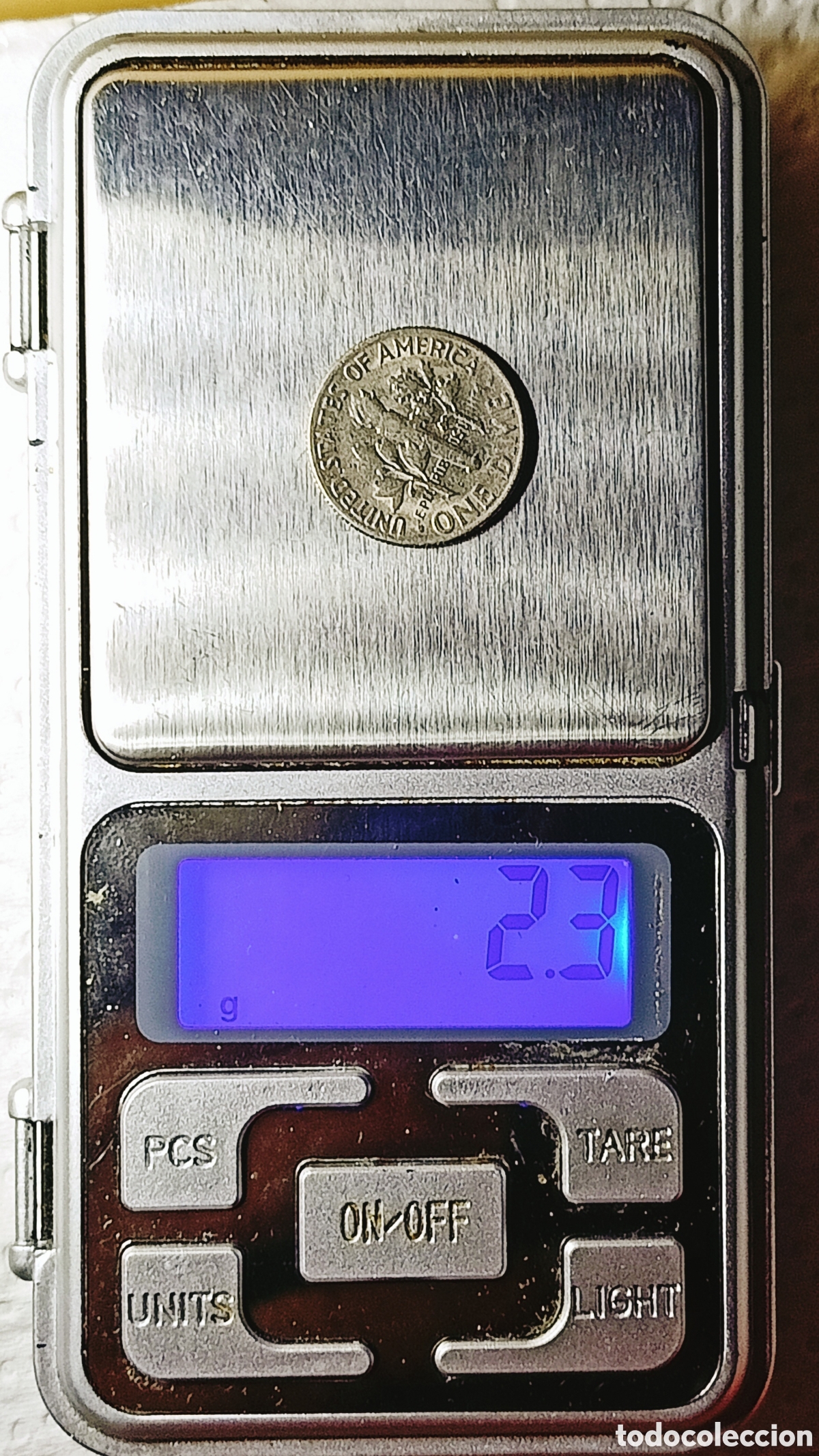 Monedas con errores: Moneda USA (1973*D) error mec&aacute;nico - Foto 26