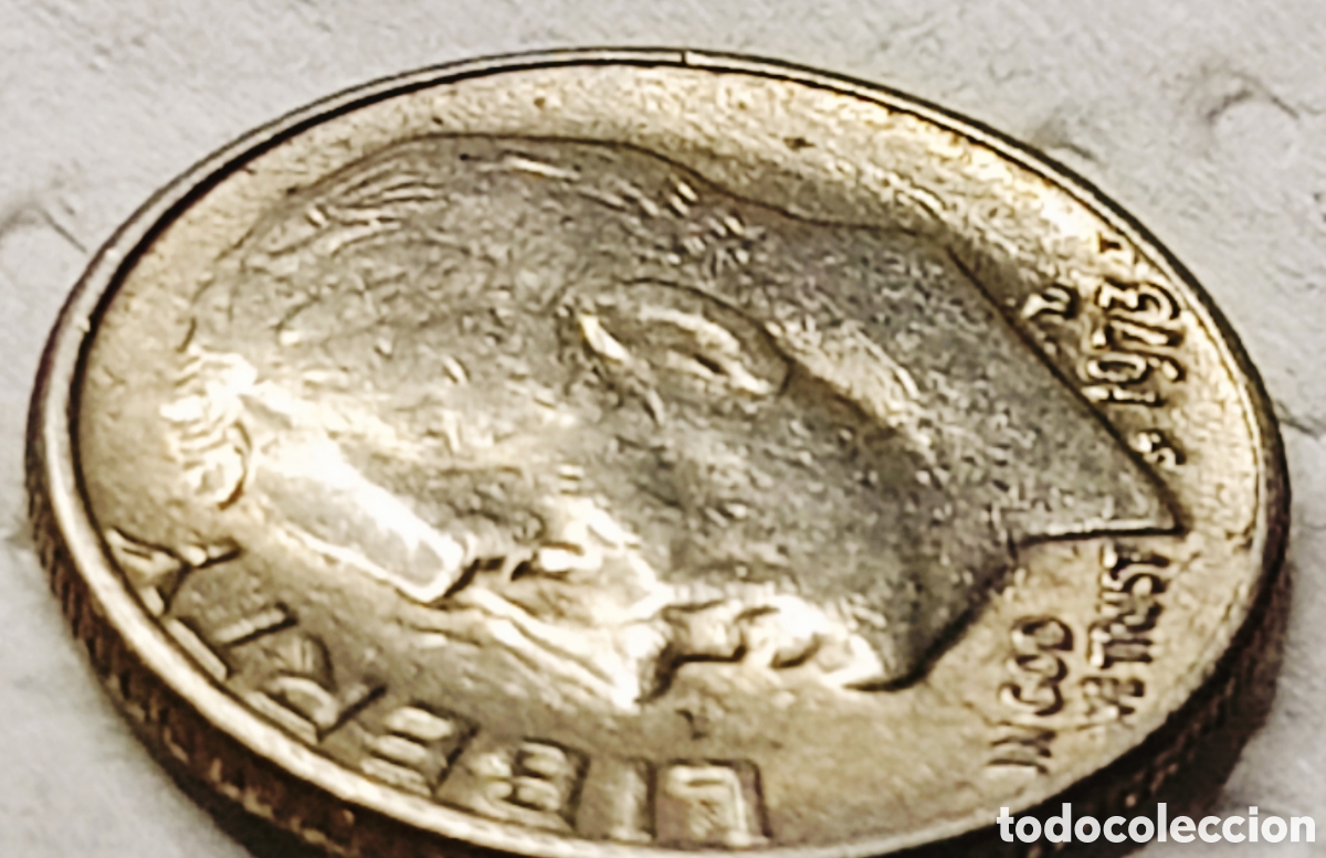 Monedas con errores: Moneda USA (1973*D) error mec&aacute;nico - Foto 28