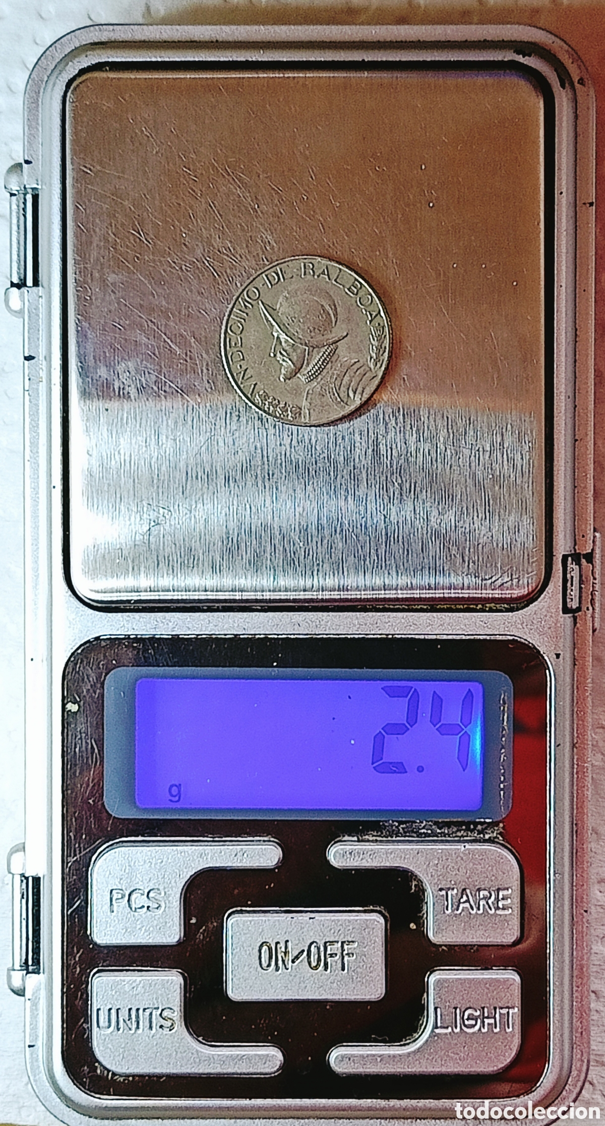 Monedas con errores: Moneda Panam&aacute; (1973) error de cospel - Foto 3
