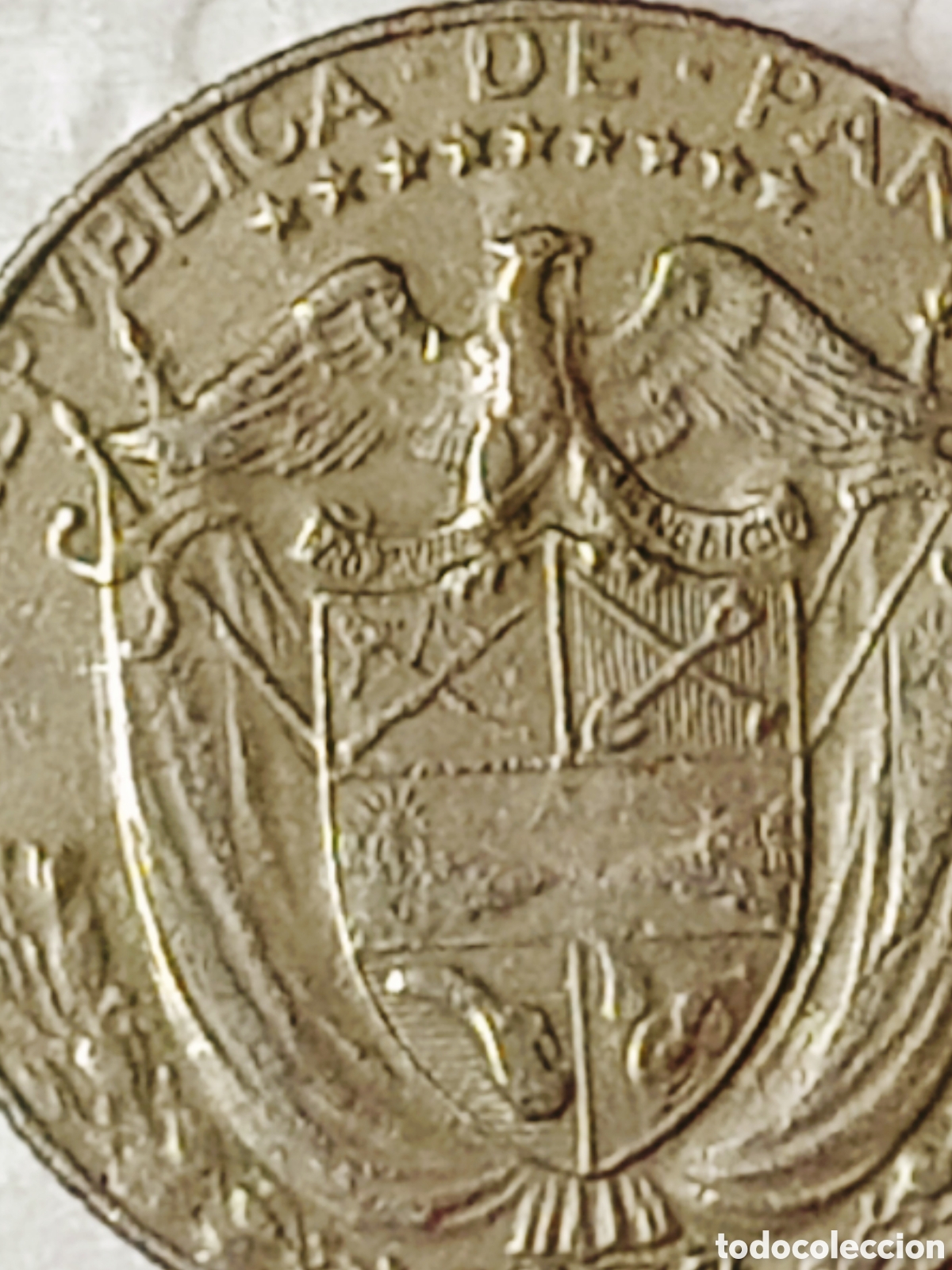 Monedas con errores: Moneda Panam&aacute; (1973) error de cospel - Foto 19