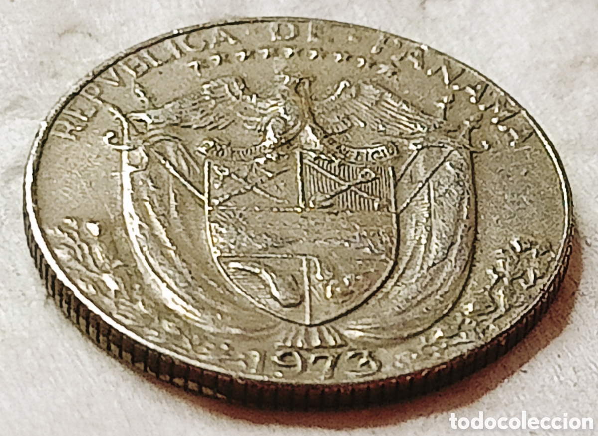 Monedas con errores: Moneda Panam&aacute; (1973) error de cospel - Foto 28