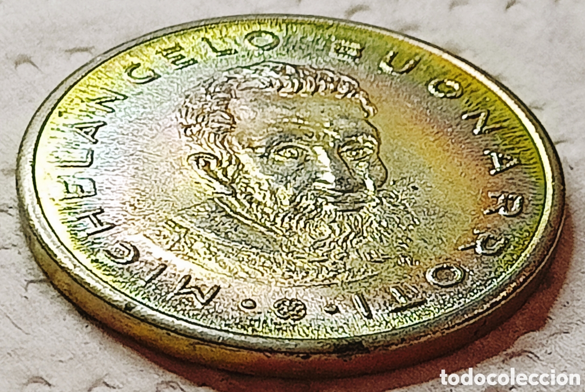Monedas con errores: Moneda/Medalla Italia&rdquo;RARA&rdquo;(1965-1975) - Foto 2