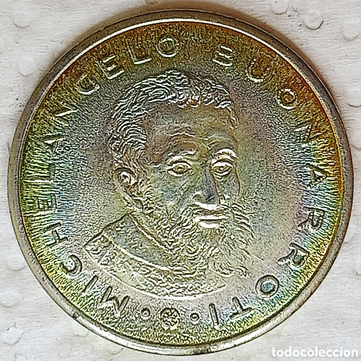 Monedas con errores: Moneda/Medalla Italia&rdquo;RARA&rdquo;(1965-1975) - Foto 3