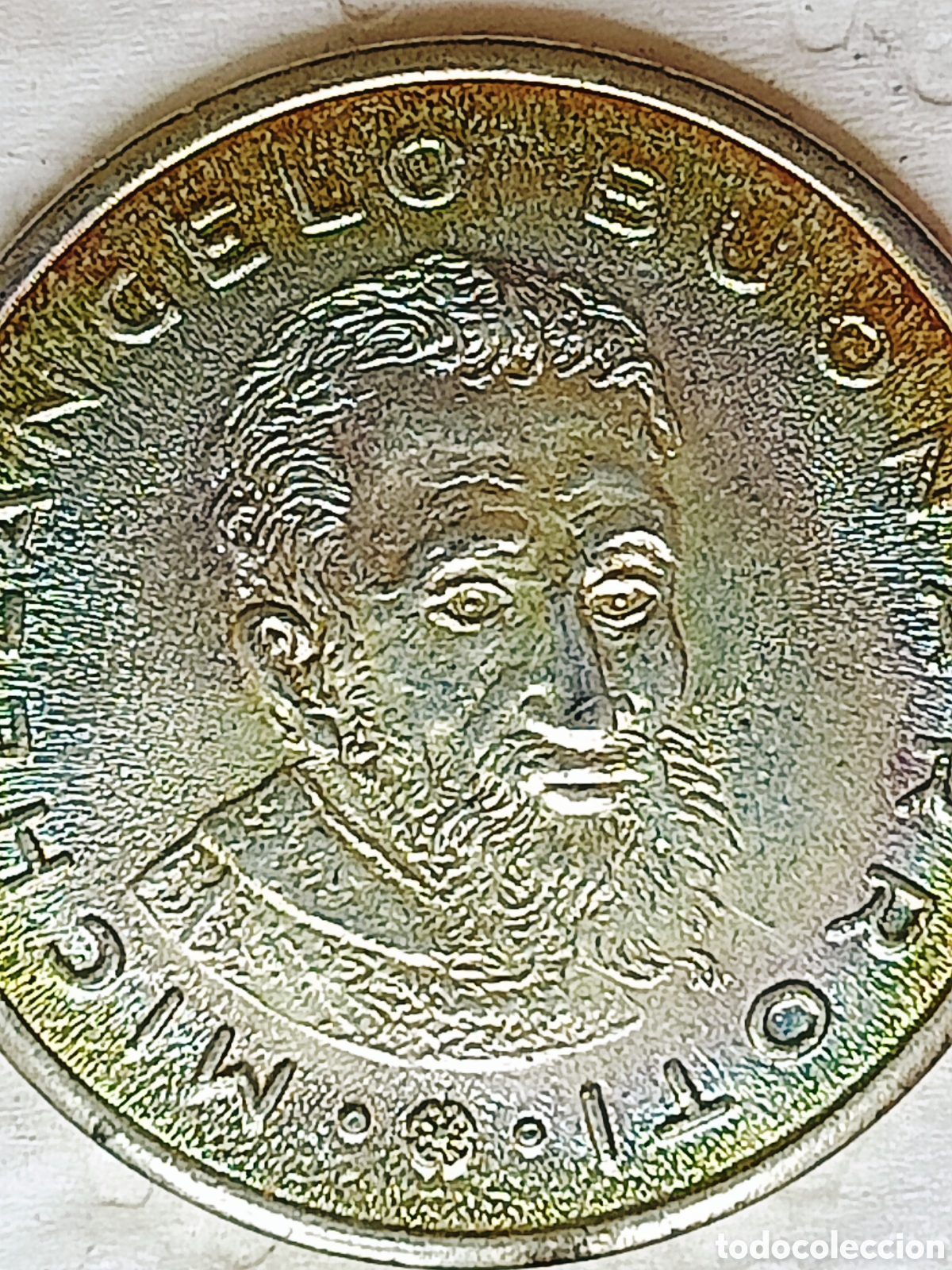 Monedas con errores: Moneda/Medalla Italia&rdquo;RARA&rdquo;(1965-1975) - Foto 4