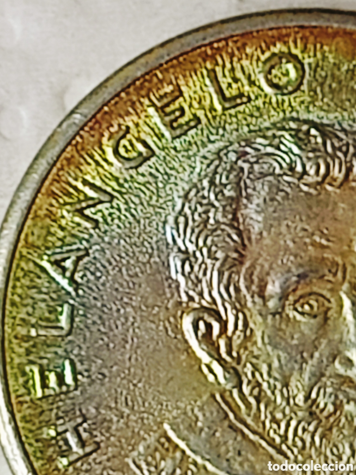 Monedas con errores: Moneda/Medalla Italia&rdquo;RARA&rdquo;(1965-1975) - Foto 5