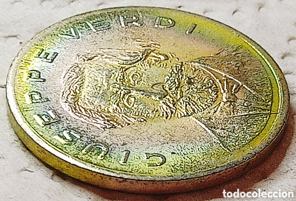 Monedas con errores: Moneda/Medalla Italia&rdquo;RARA&rdquo;(1965-1975) - Foto 19