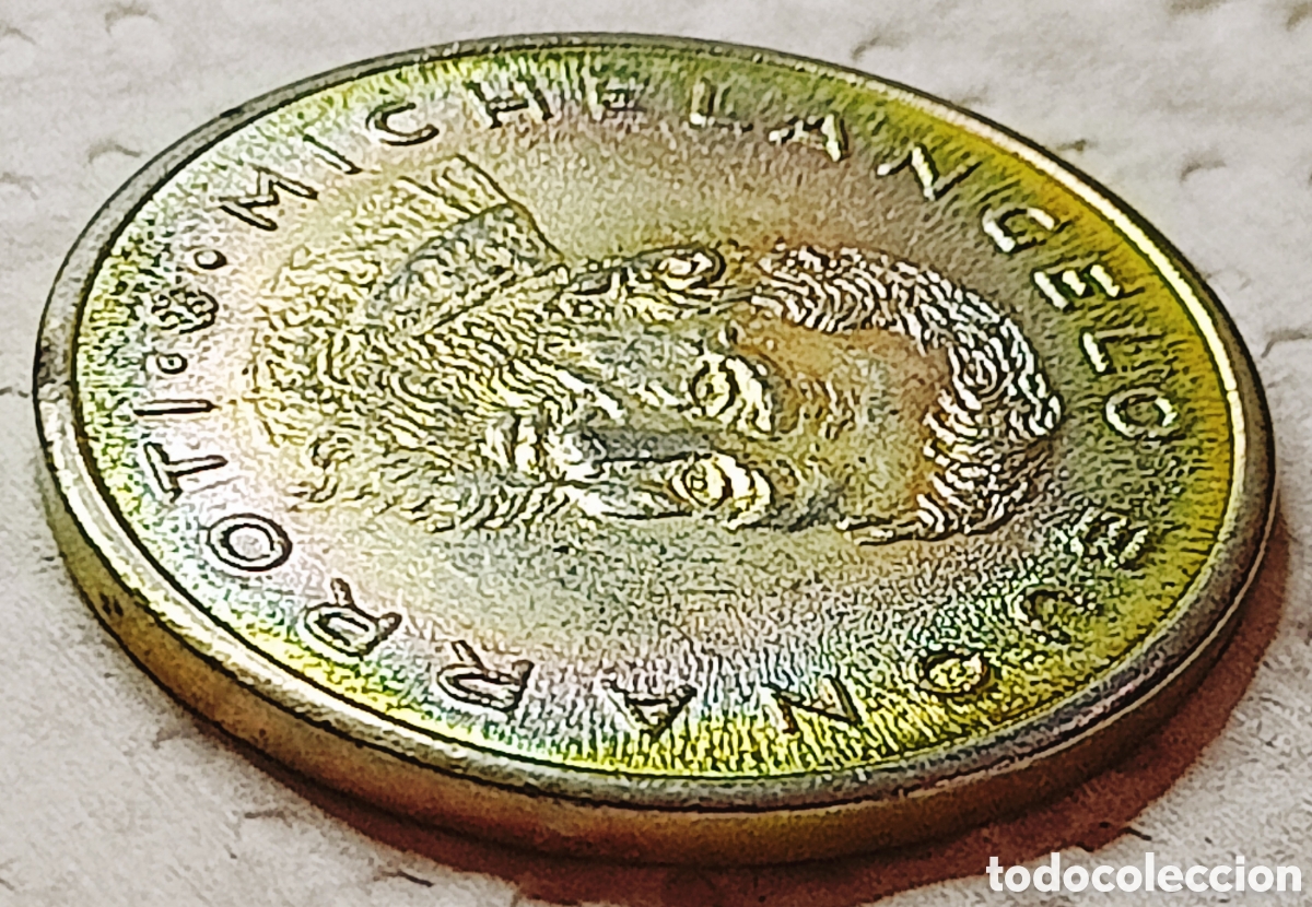 Monedas con errores: Moneda/Medalla Italia&rdquo;RARA&rdquo;(1965-1975) - Foto 24