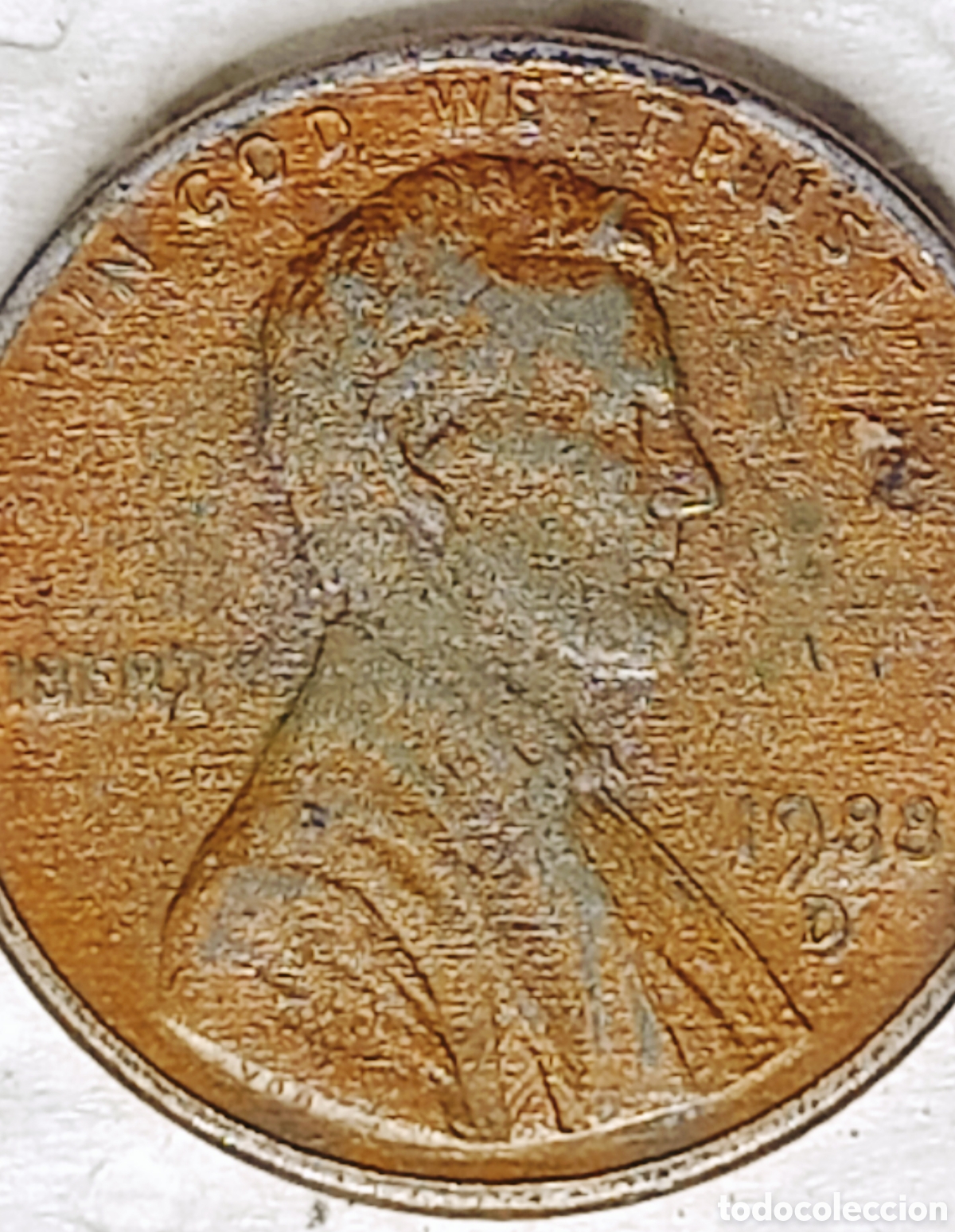 Monedas con errores: Moneda USA (1988*D) Error de Acu&ntilde;aci&oacute;n - Foto 5