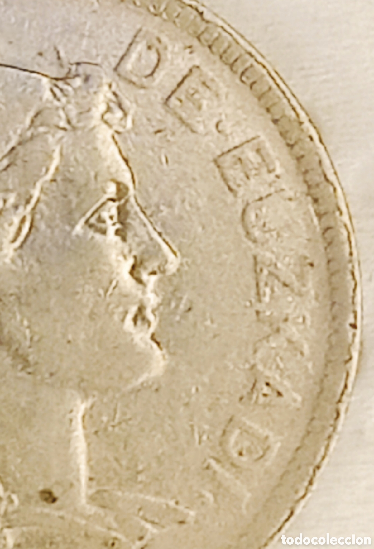 Monedas con errores: Moneda Espa&ntilde;a (Euzkadi-1937) Gran error - Foto 7