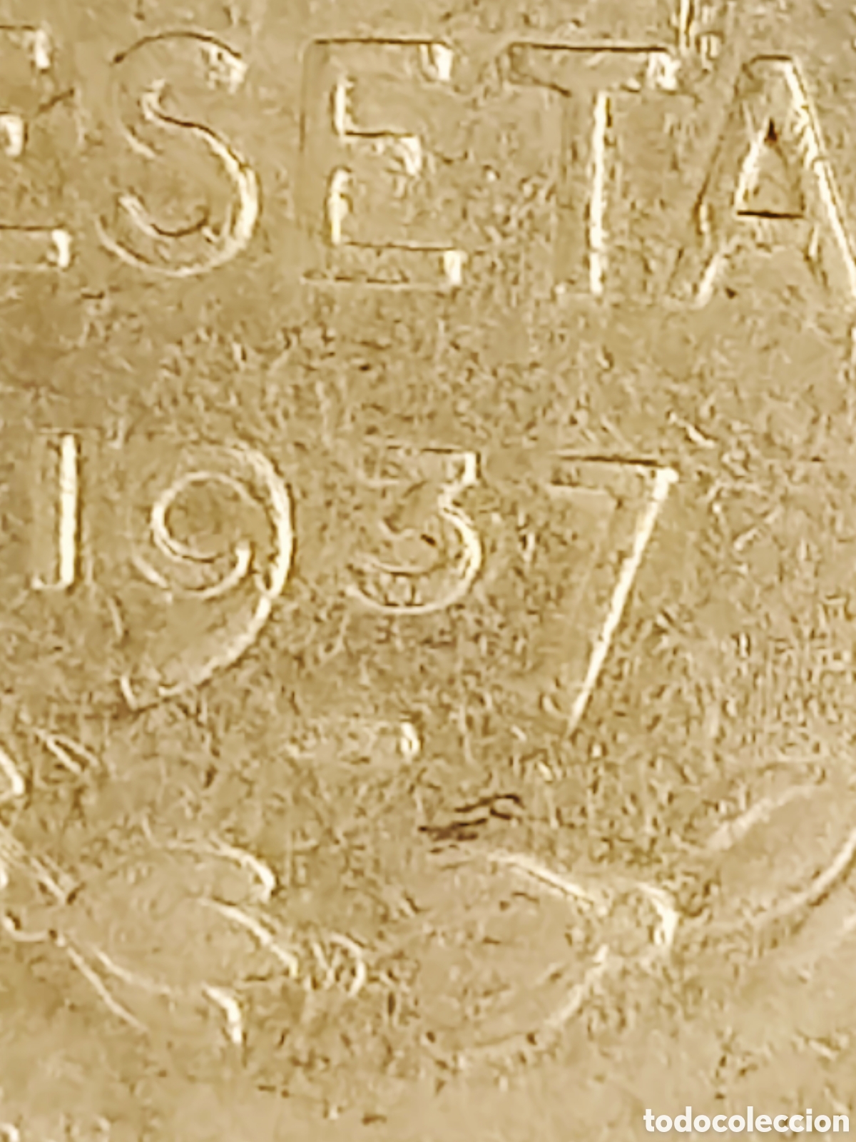 Monedas con errores: Moneda Espa&ntilde;a (Euzkadi-1937) Gran error - Foto 21