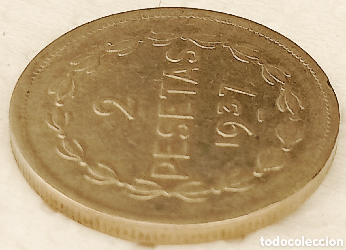 Monedas con errores: Moneda Espa&ntilde;a (Euzkadi-1937) Gran error - Foto 24