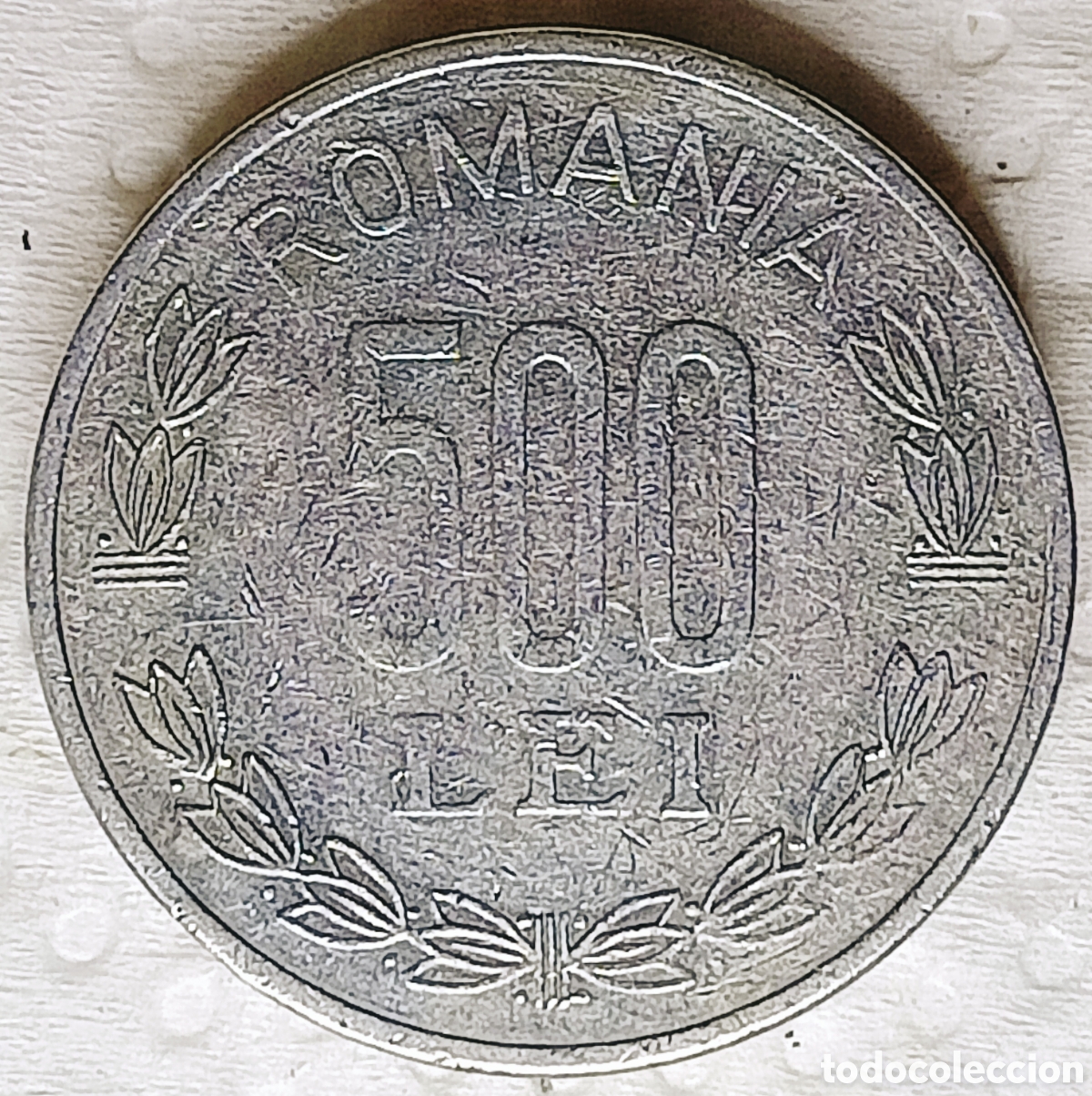 Monedas con errores: Moneda Ruman&iacute;a (1999) Ensayo Numism&aacute;tico - Foto 2