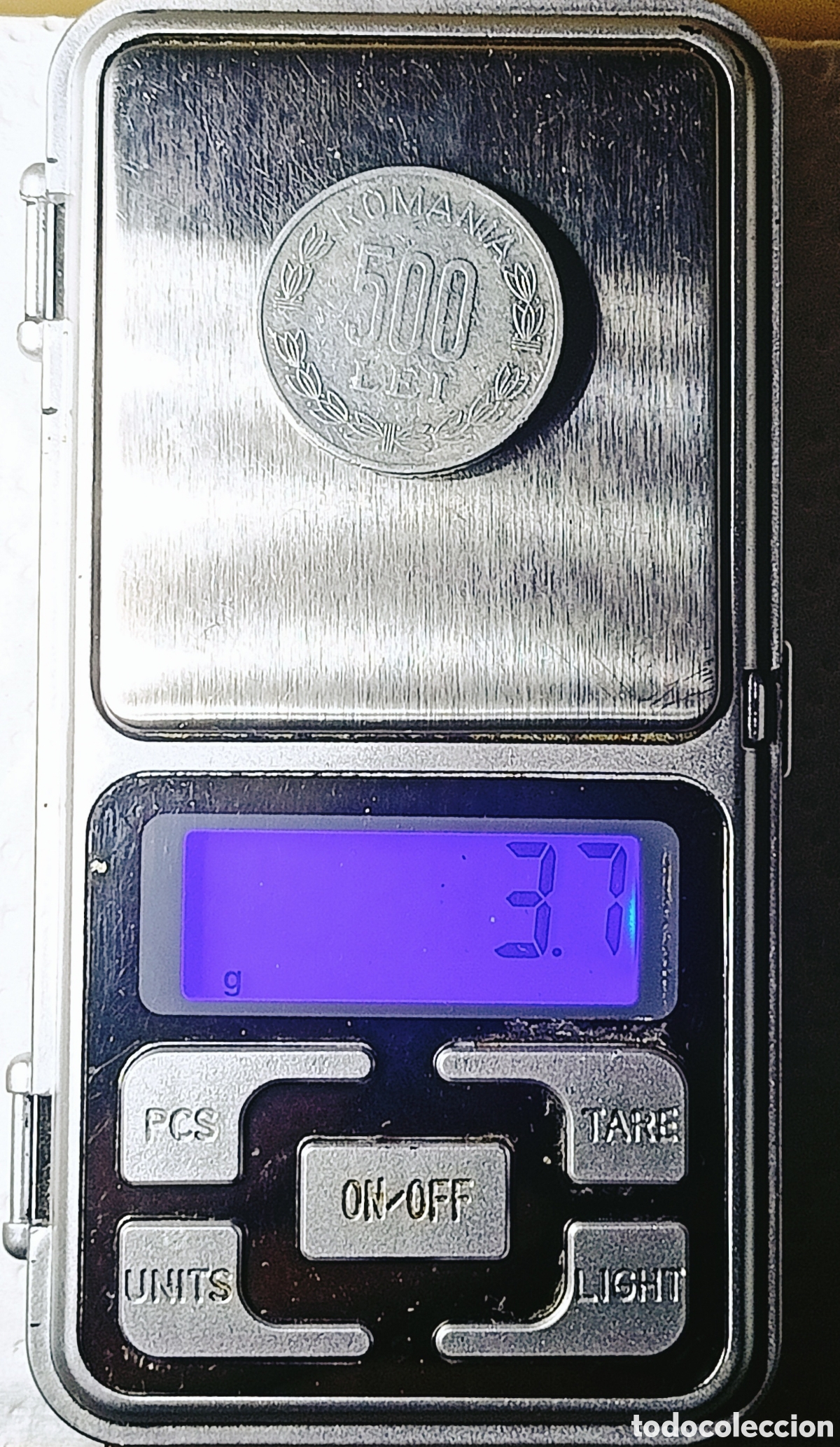 Monedas con errores: Moneda Ruman&iacute;a (1999) Ensayo Numism&aacute;tico - Foto 3