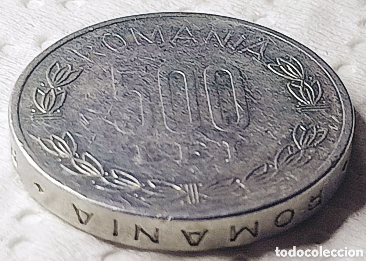 Monedas con errores: Moneda Ruman&iacute;a (1999) Ensayo Numism&aacute;tico - Foto 11