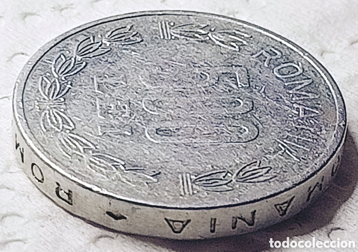 Monedas con errores: Moneda Ruman&iacute;a (1999) Ensayo Numism&aacute;tico - Foto 13