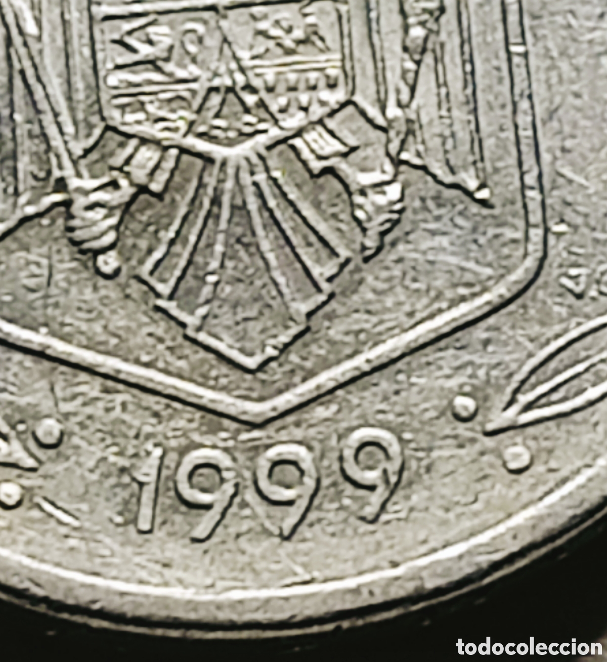 Monedas con errores: Moneda Ruman&iacute;a (1999) Ensayo Numism&aacute;tico - Foto 17