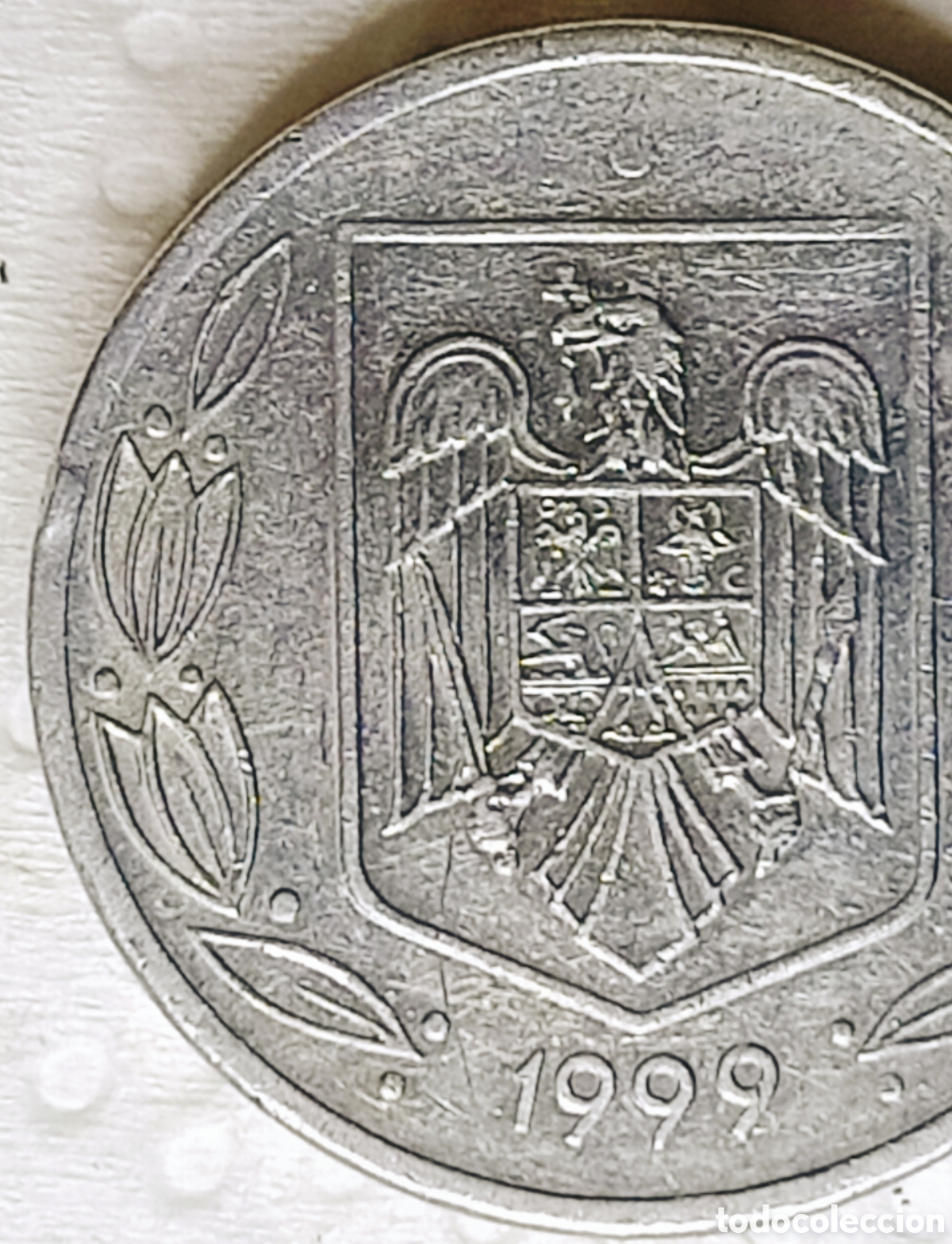 Monedas con errores: Moneda Ruman&iacute;a (1999) Ensayo Numism&aacute;tico - Foto 29