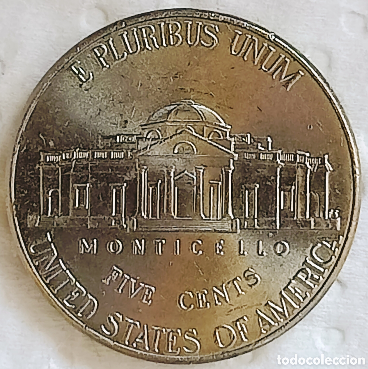 Monedas con errores: Moneda USA (2014*P) Cospel At&iacute;pico - Foto 2