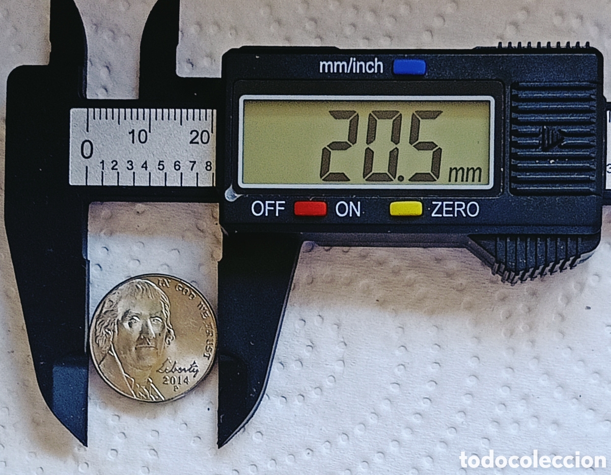 Monedas con errores: Moneda USA (2014*P) Cospel At&iacute;pico - Foto 3