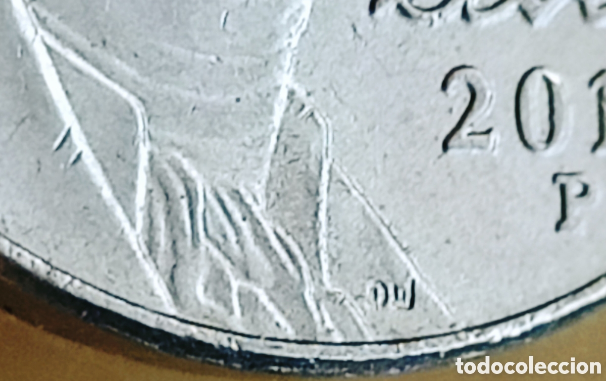 Monedas con errores: Moneda USA (2014*P) Cospel At&iacute;pico - Foto 11