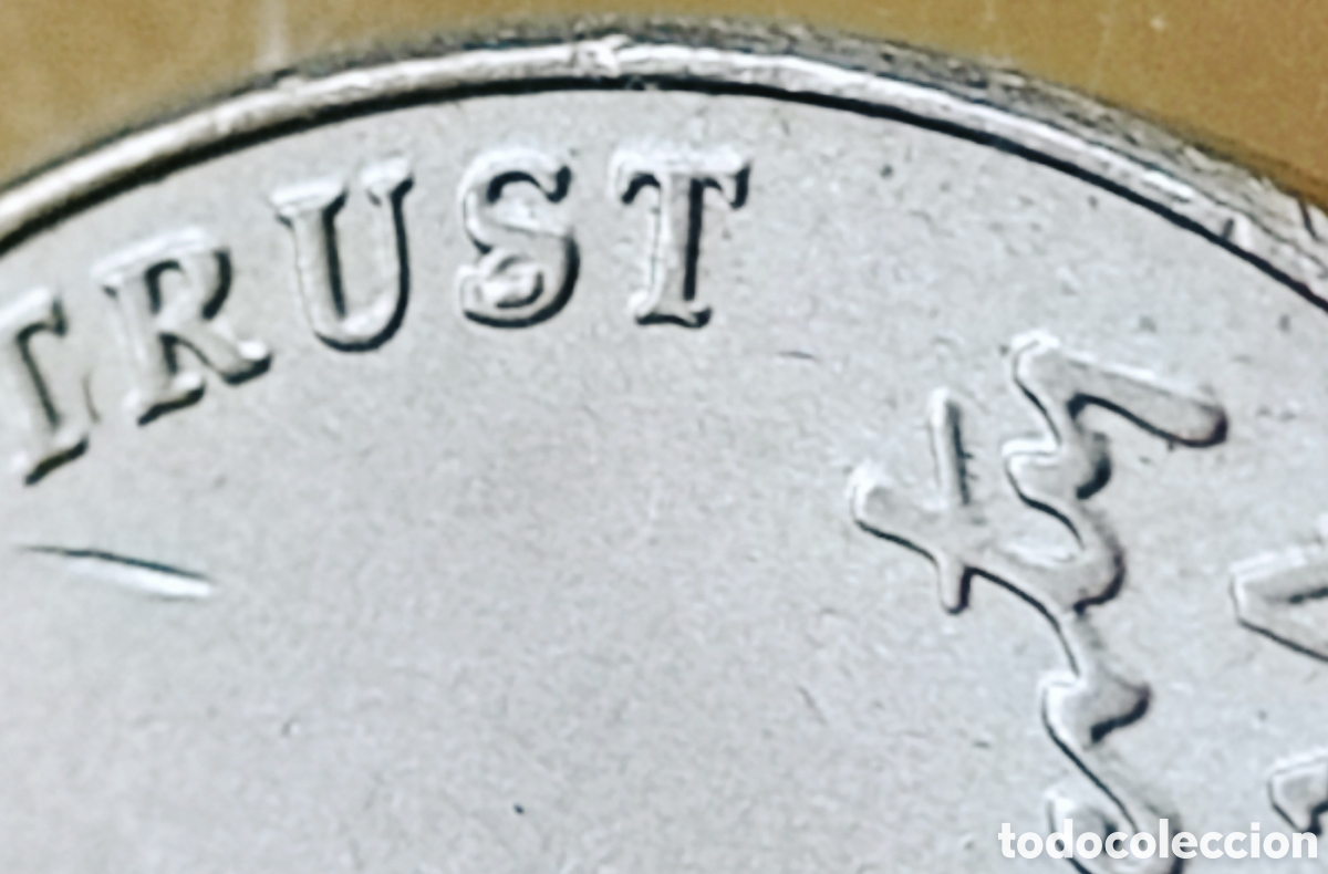 Monedas con errores: Moneda USA (2014*P) Cospel At&iacute;pico - Foto 14