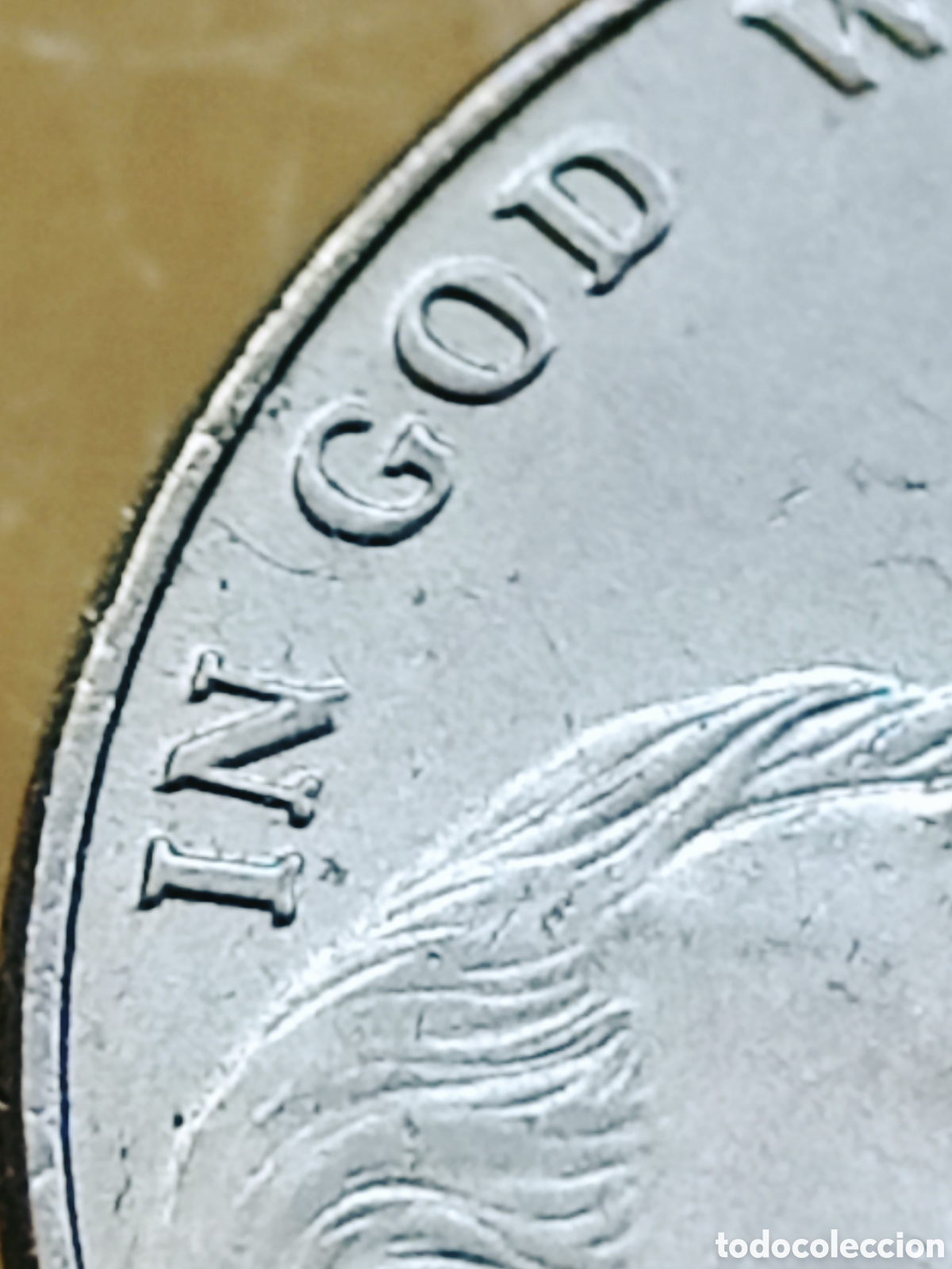 Monedas con errores: Moneda USA (2014*P) Cospel At&iacute;pico - Foto 21