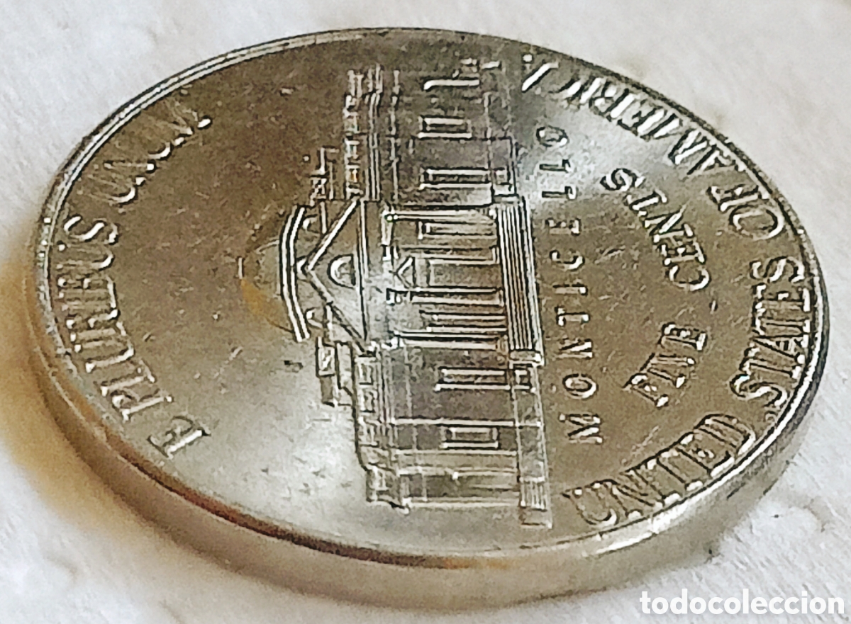 Monedas con errores: Moneda USA (2014*P) Cospel At&iacute;pico - Foto 28